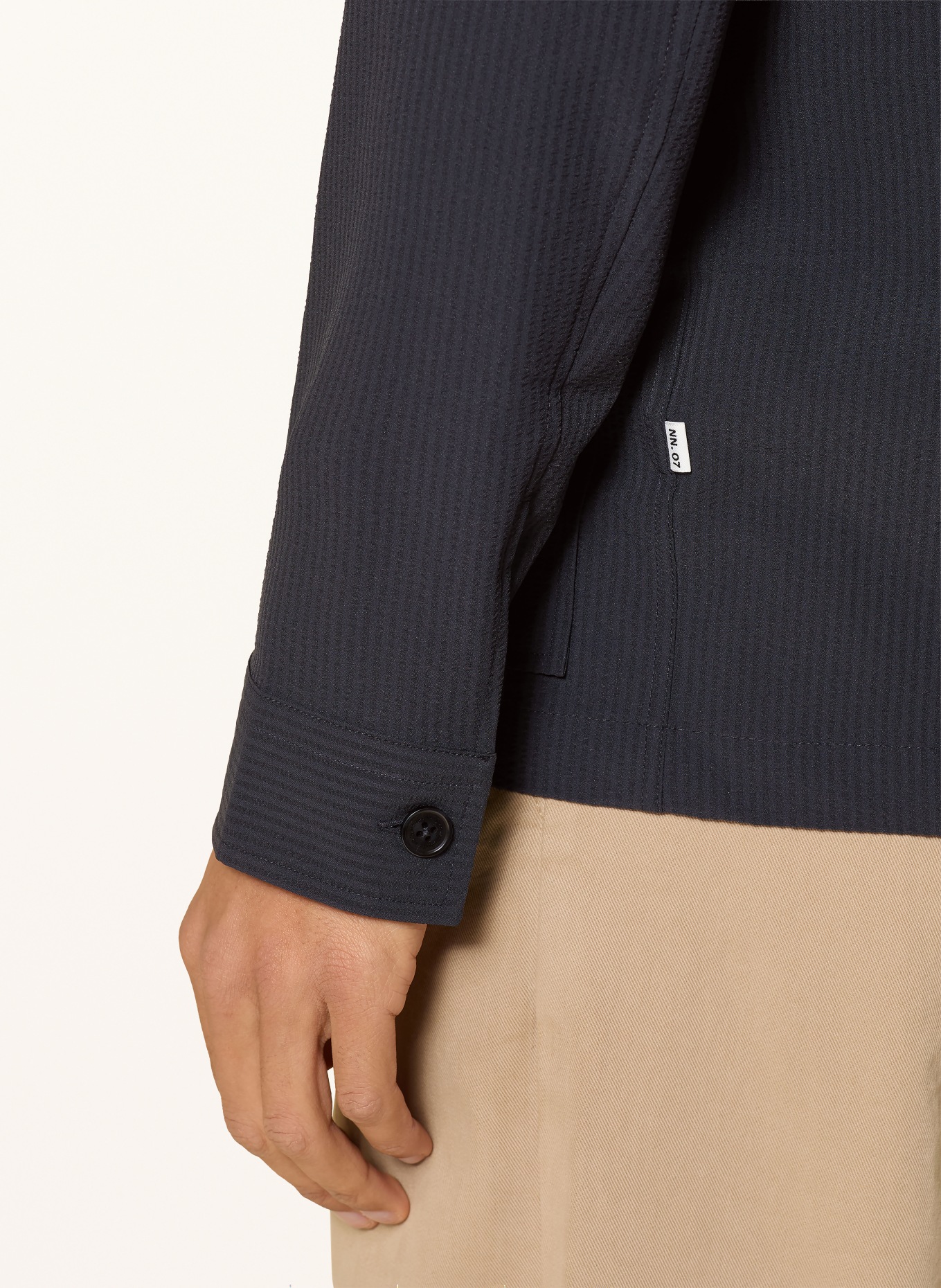 NN.07 Overjacket BLAZE: DUNKELBLAU