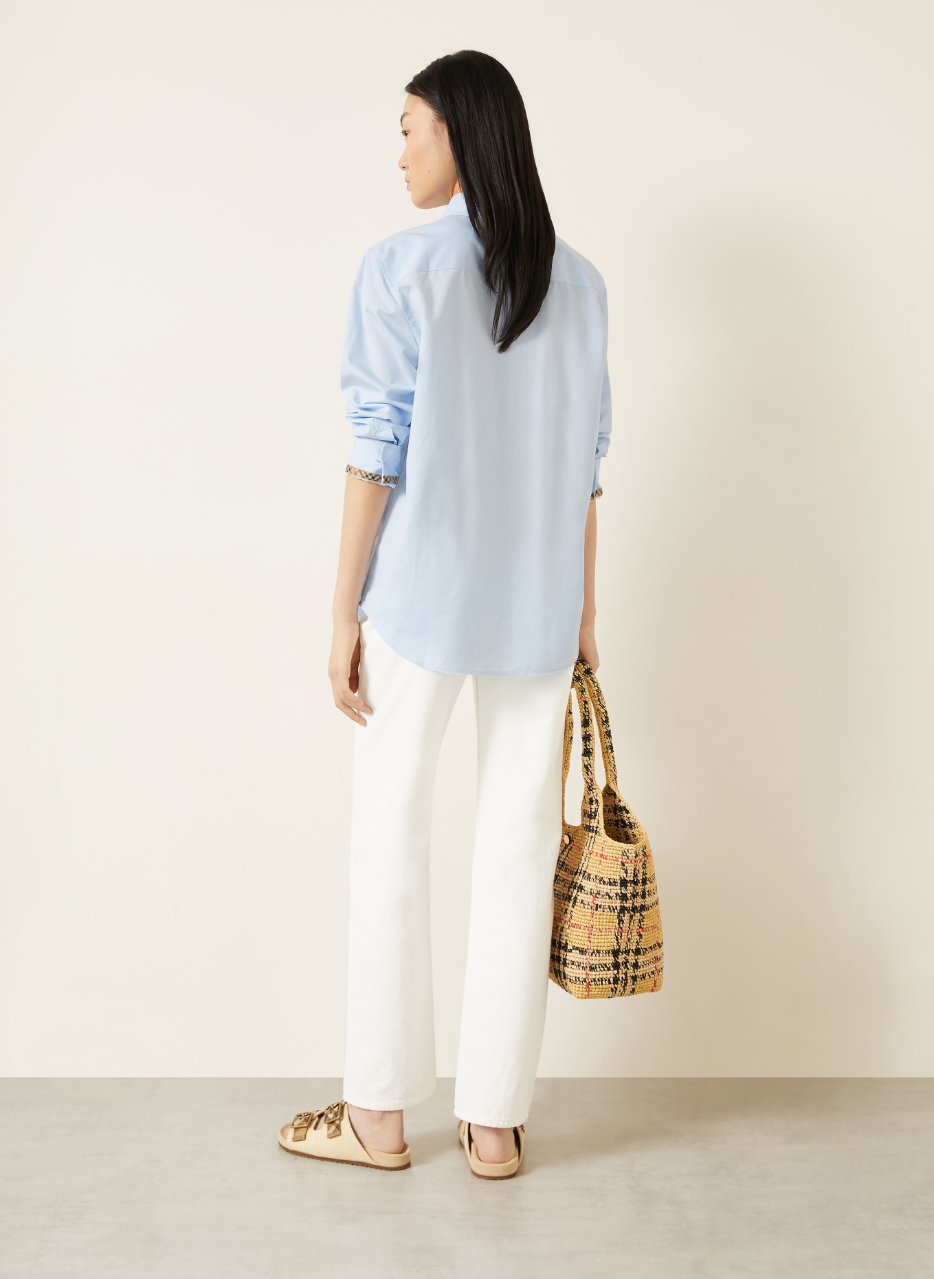 BURBERRY Hemdbluse ELLORA: HELLBLAU