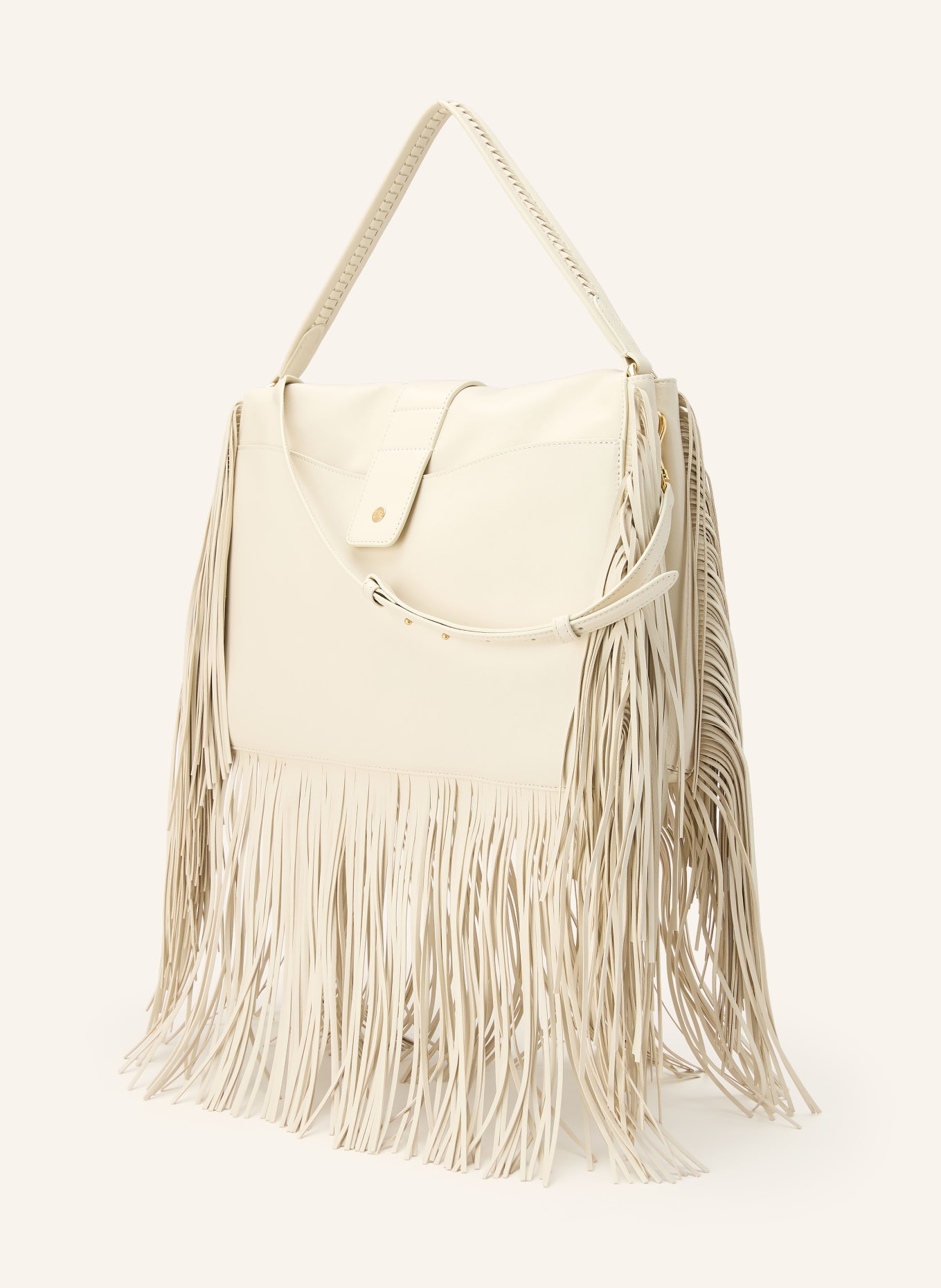 BURBERRY Schoudertas RIDER MEDIUM: WIT