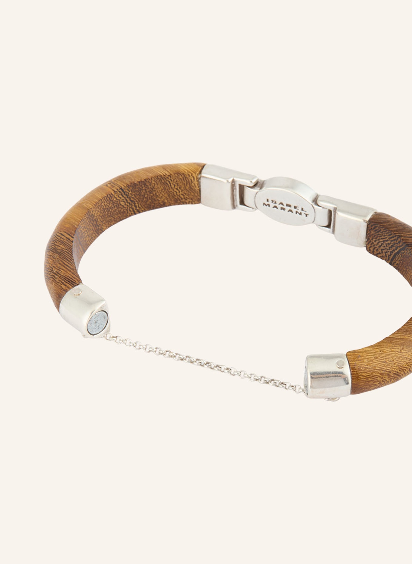 ISABEL MARANT Armband: BRUIN / ZILVER