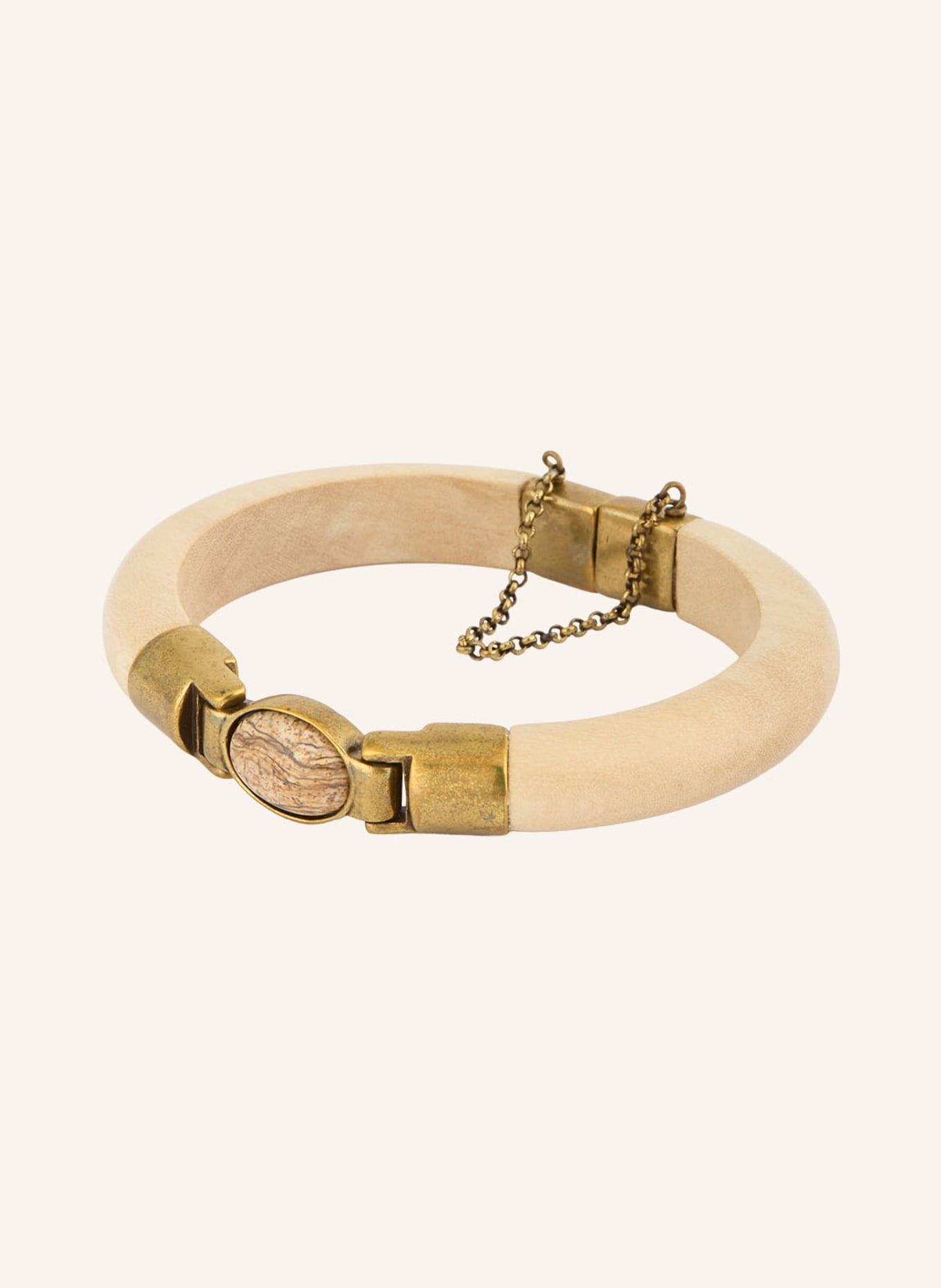 ISABEL MARANT Armband: BEIGE / GOUD