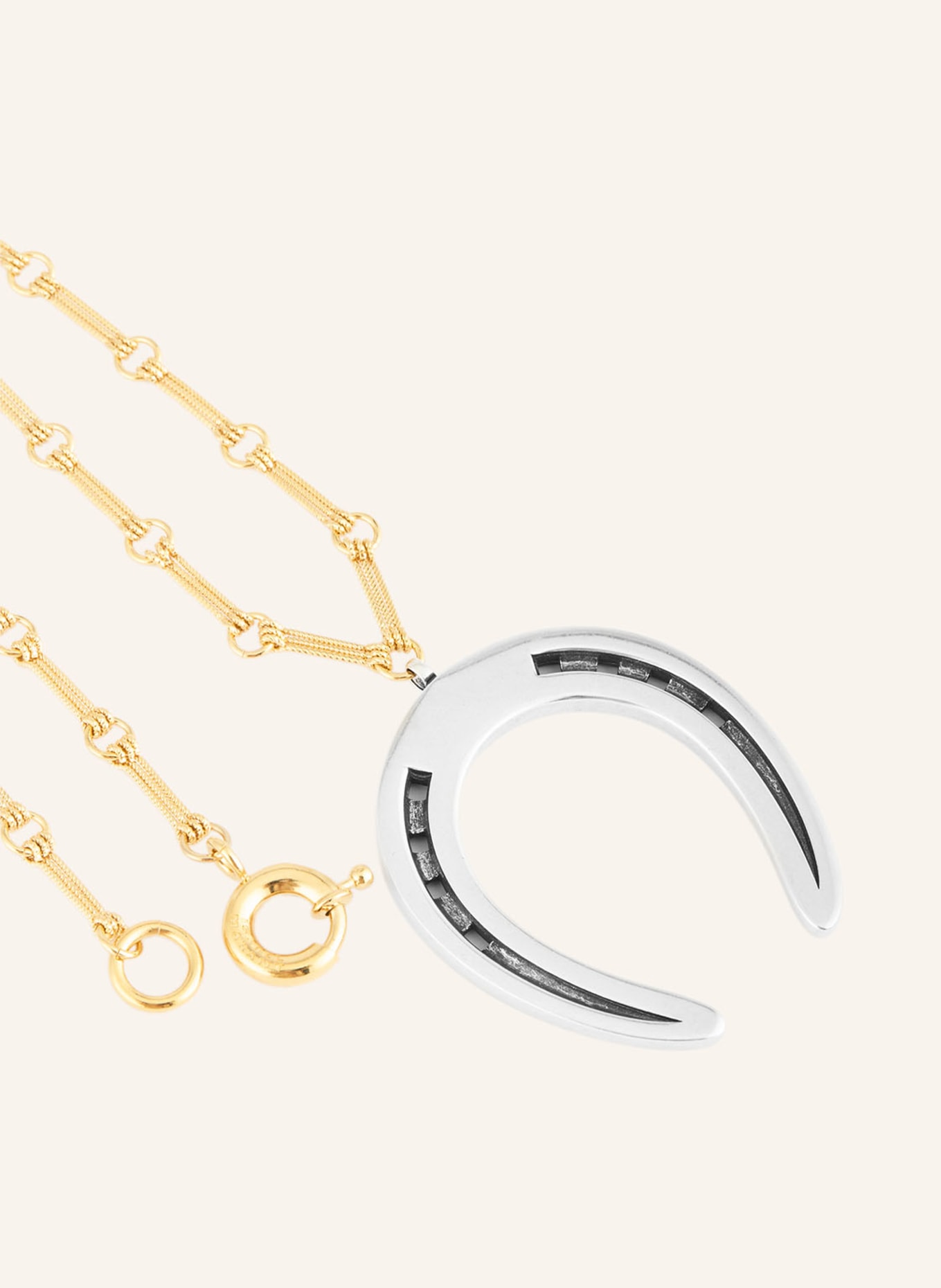 ISABEL MARANT BYRNE Necklace: GOLD / SILVER