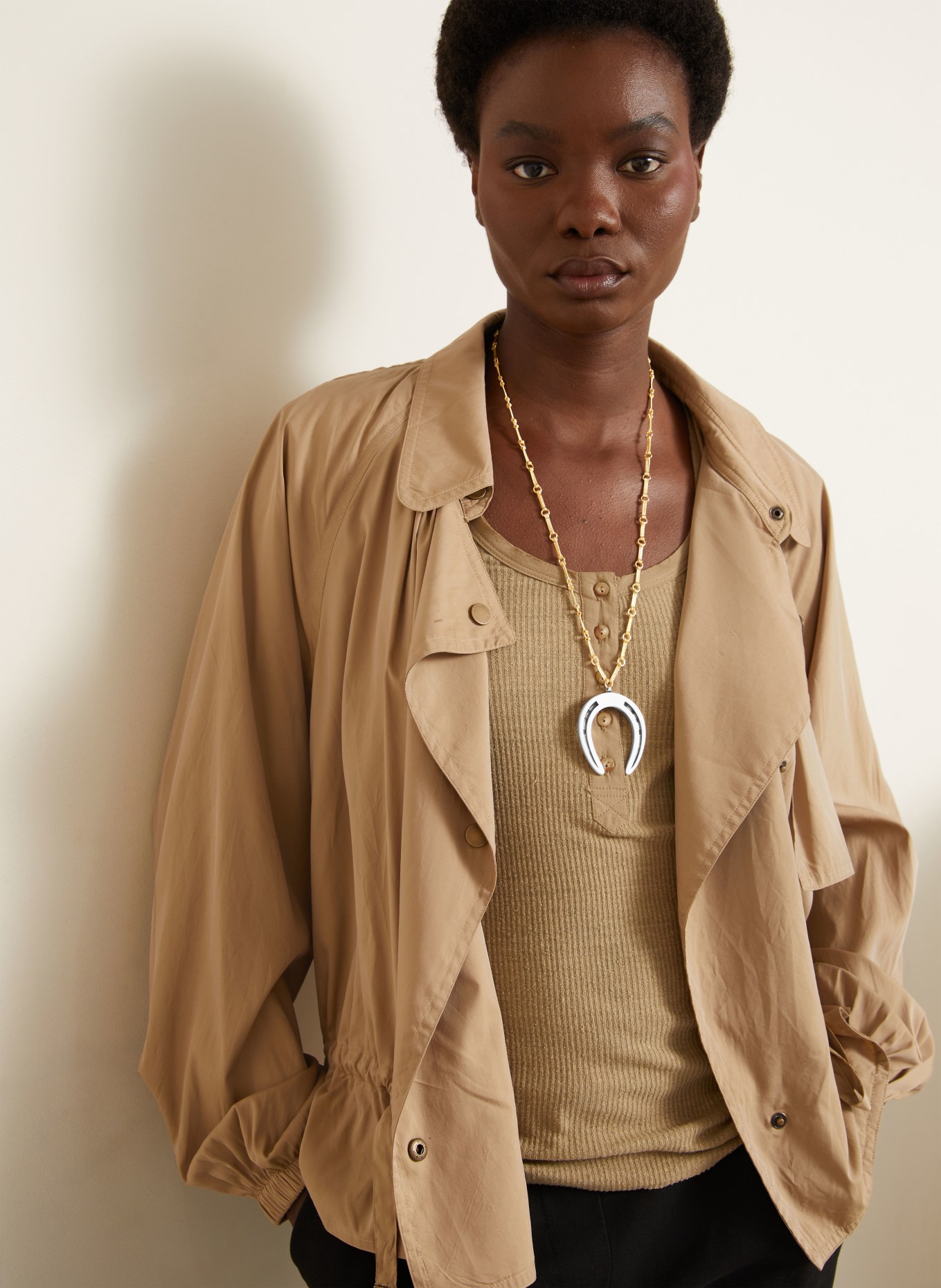 ISABEL MARANT BYRNE Necklace: GOLD / SILVER