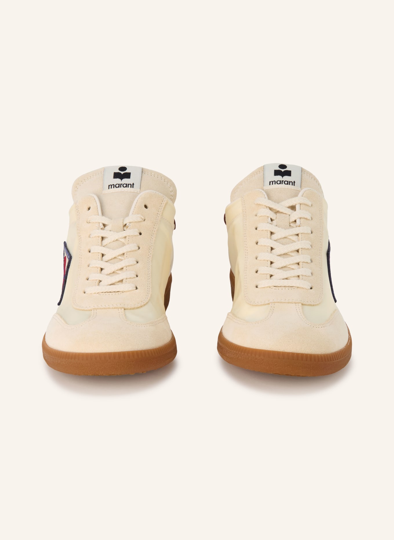 ISABEL MARANT Sneaker KAYCEE: BEIGE / ROT