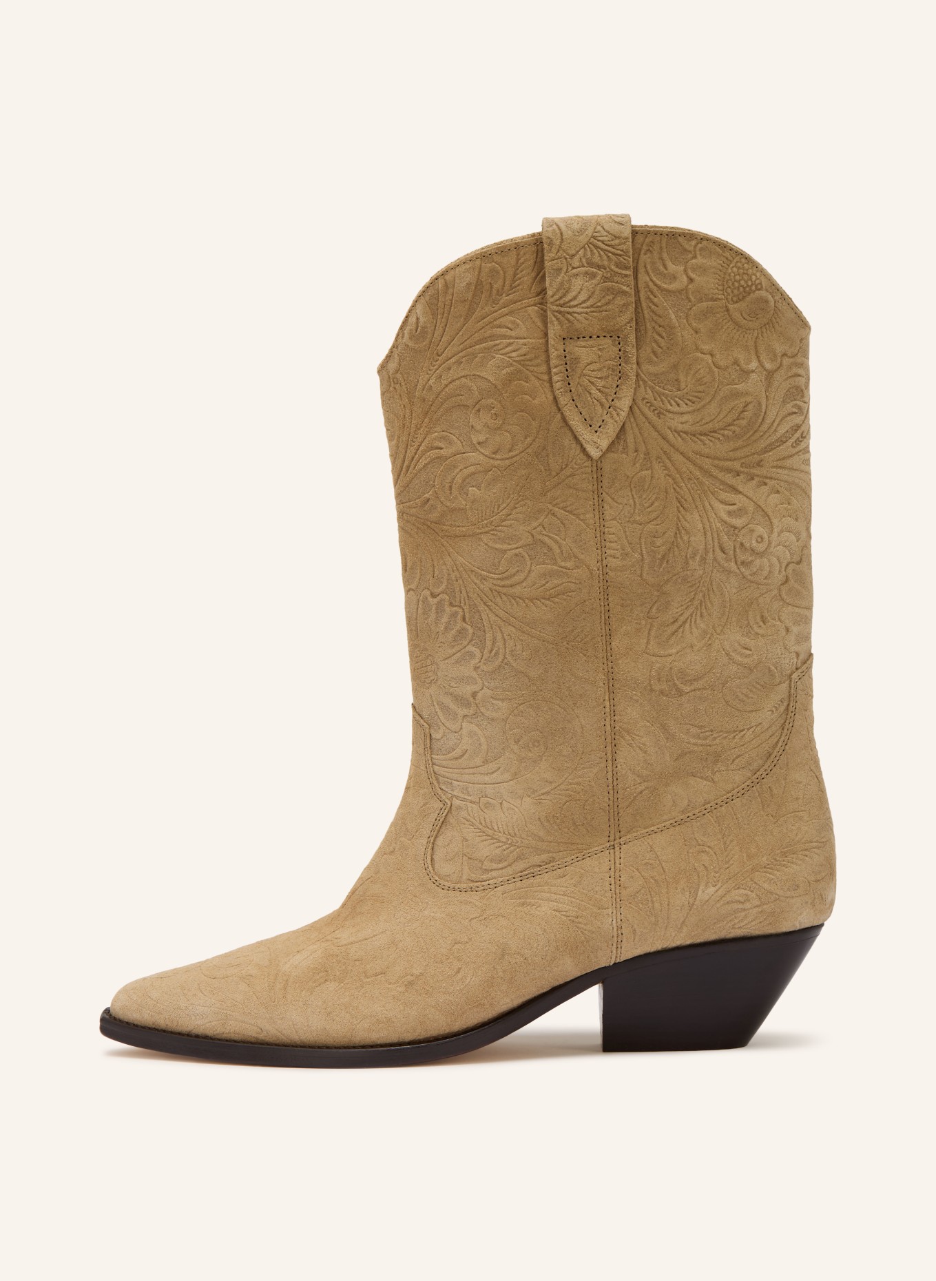 ISABEL MARANT Cowboy Boots DUERTO: HELLBRAUN