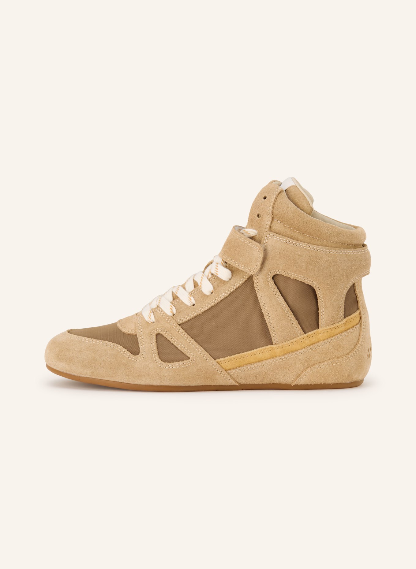 ISABEL MARANT Hightop-Sneaker SENNY HIGH: BEIGE / KHAKI