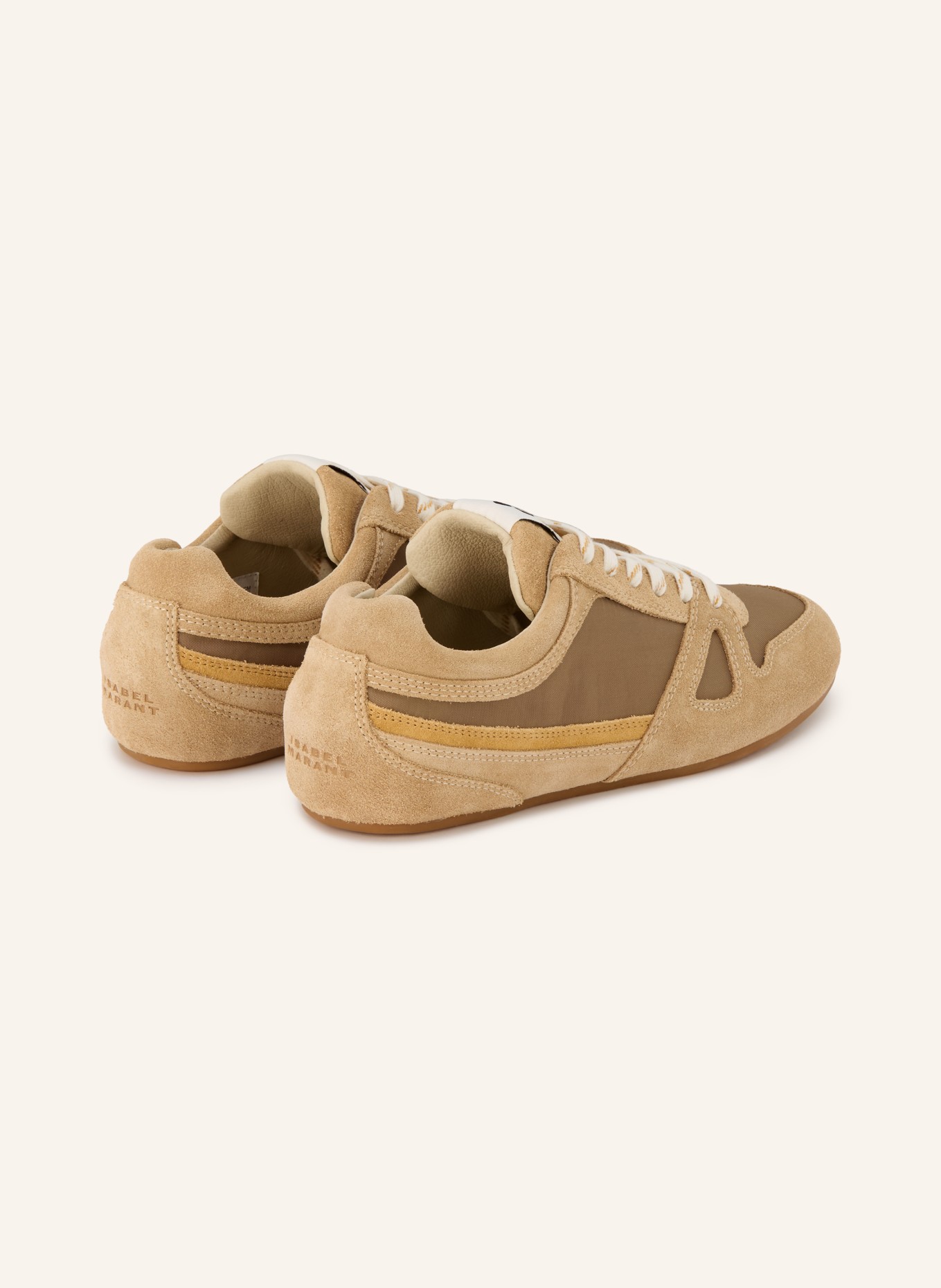 ISABEL MARANT Sneaker SENNY LOW: BEIGE / KHAKI