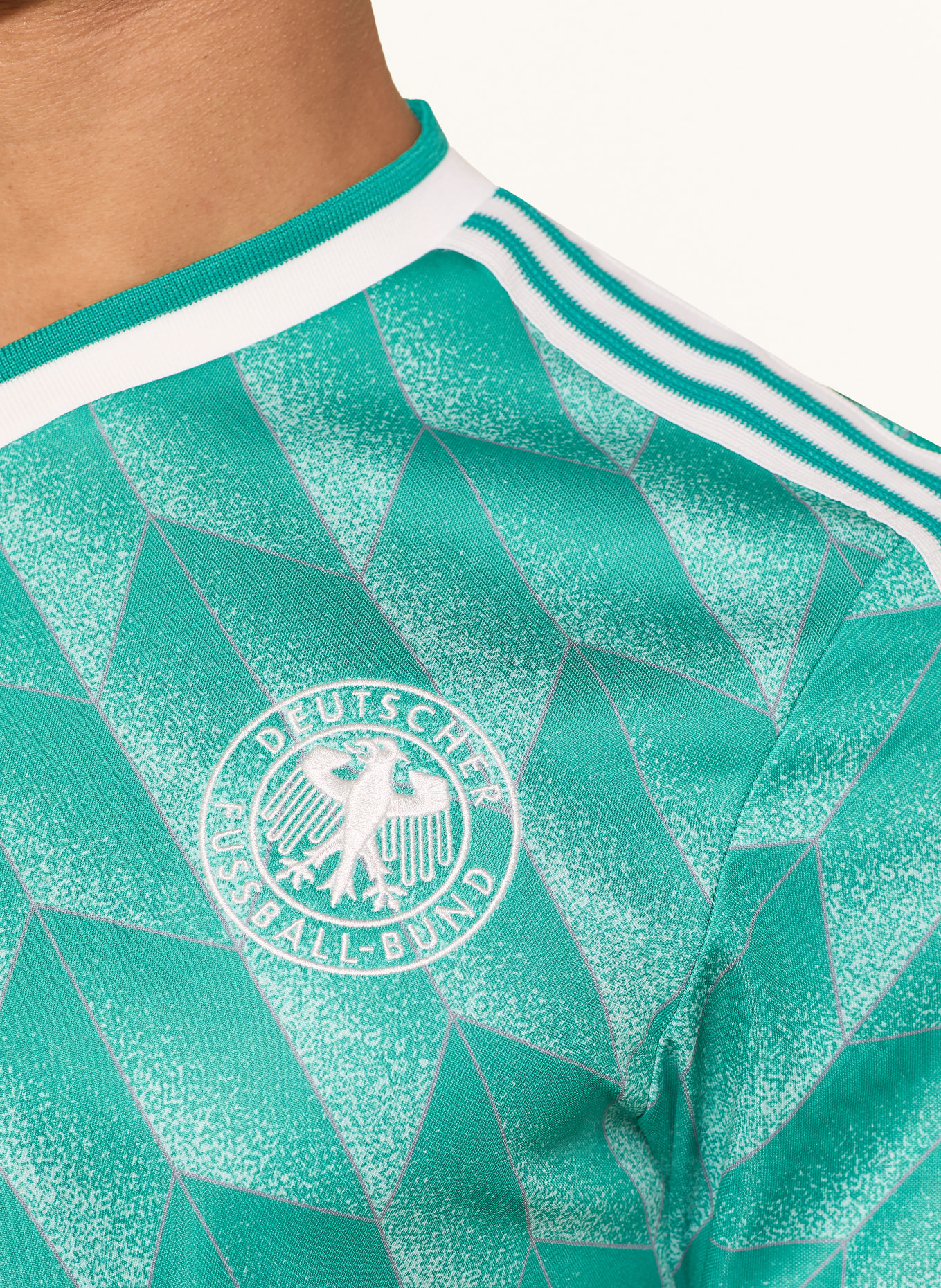 adidas Venkovní dres NĚMECKO 1990: ZELENÁ / BÍLÁ