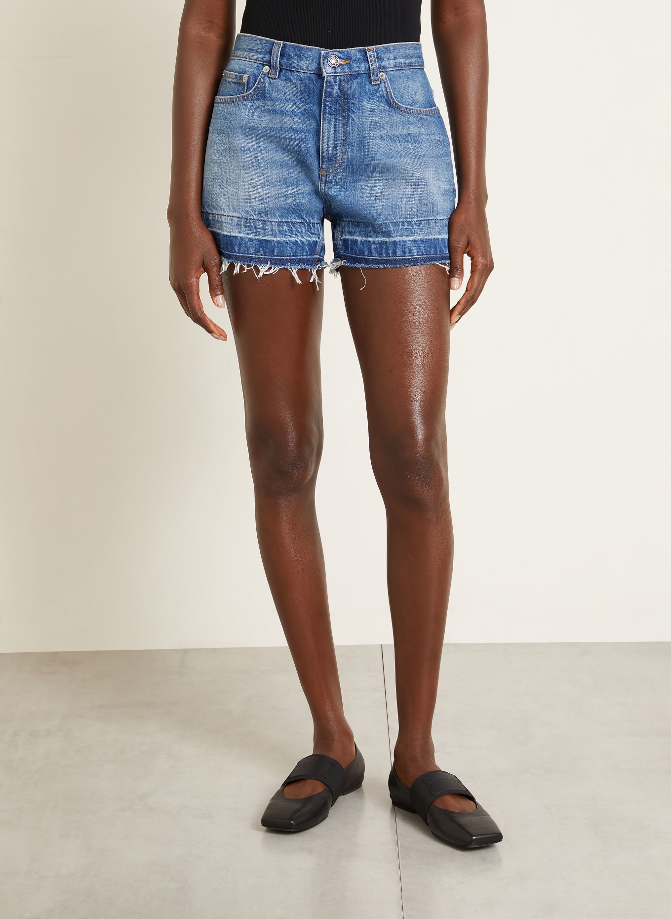 GIVENCHY Jeanshorts: 420 MEDIUM BLUE