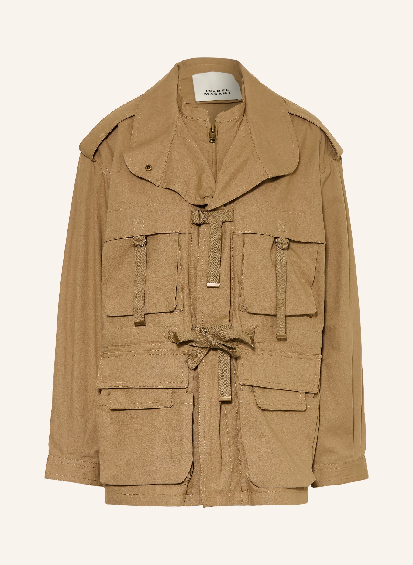 ISABEL MARANT Fieldjacket BERIZA: KHAKI