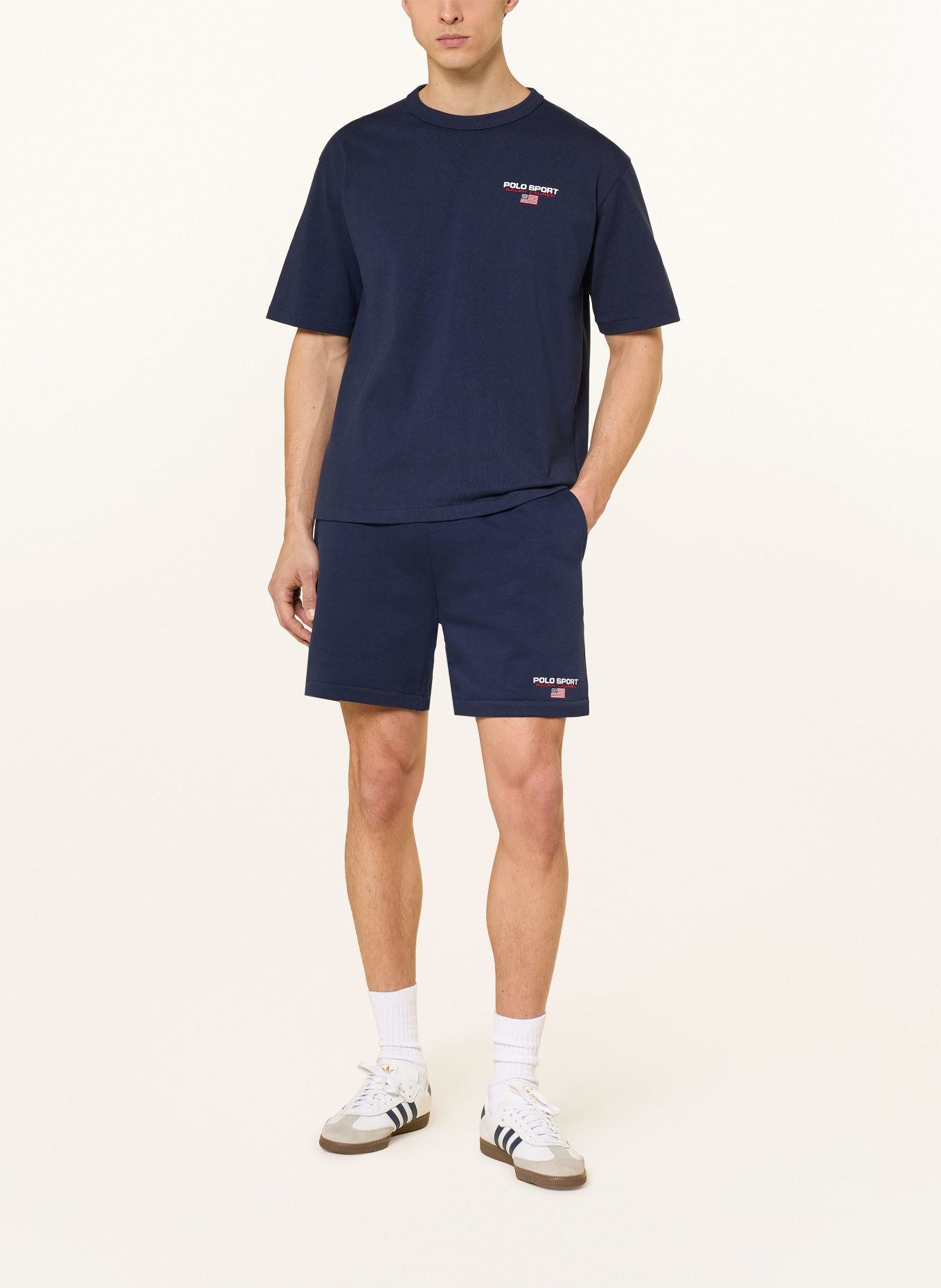 POLO SPORT RALPH LAUREN Sweatshorts: DONKERBLAUW