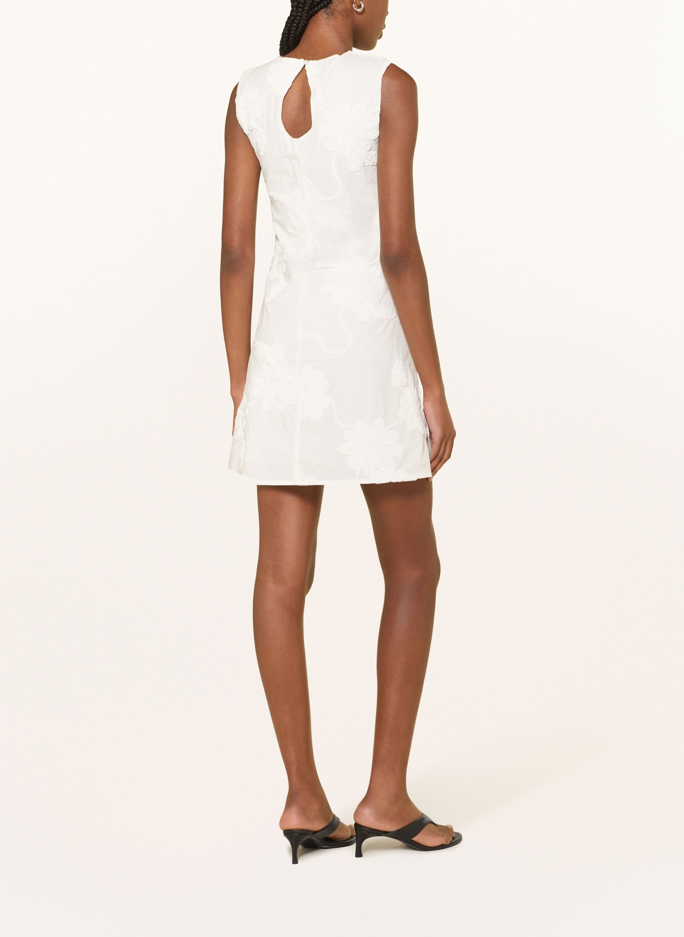 ROTATE Cocktailkleid: WEISS