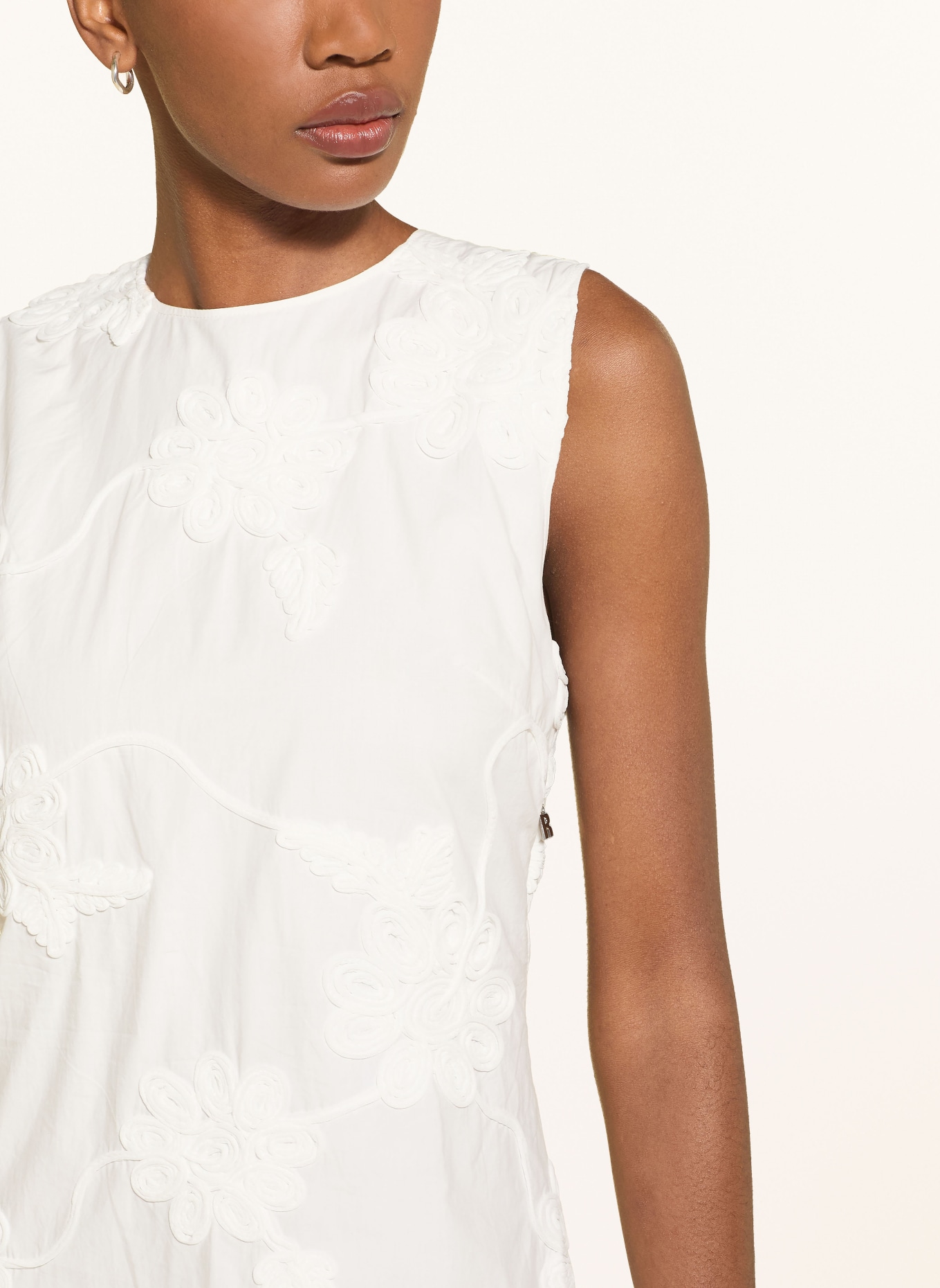 ROTATE Cocktailkleid: WEISS