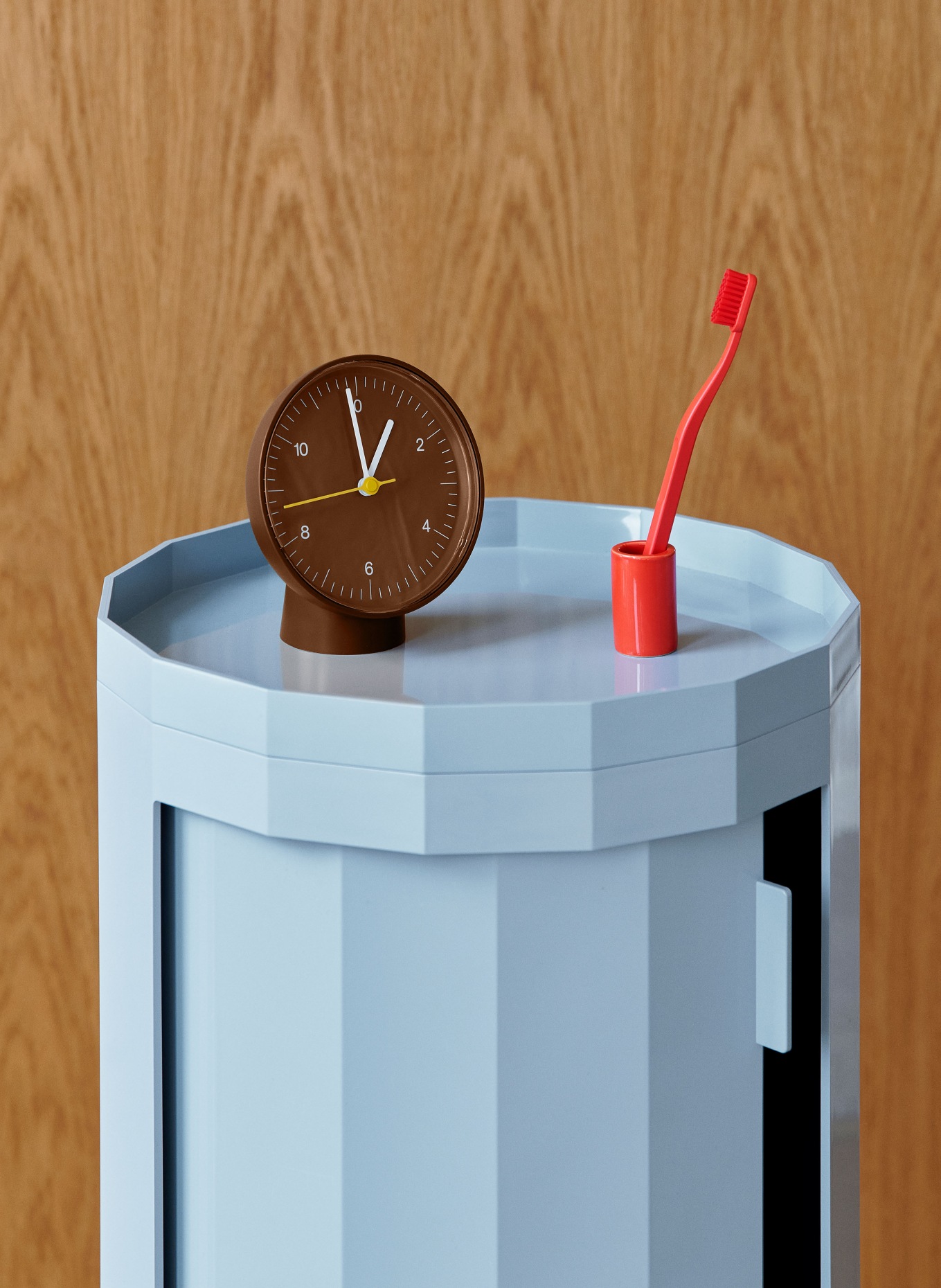 HAY horloge de table: MARRON