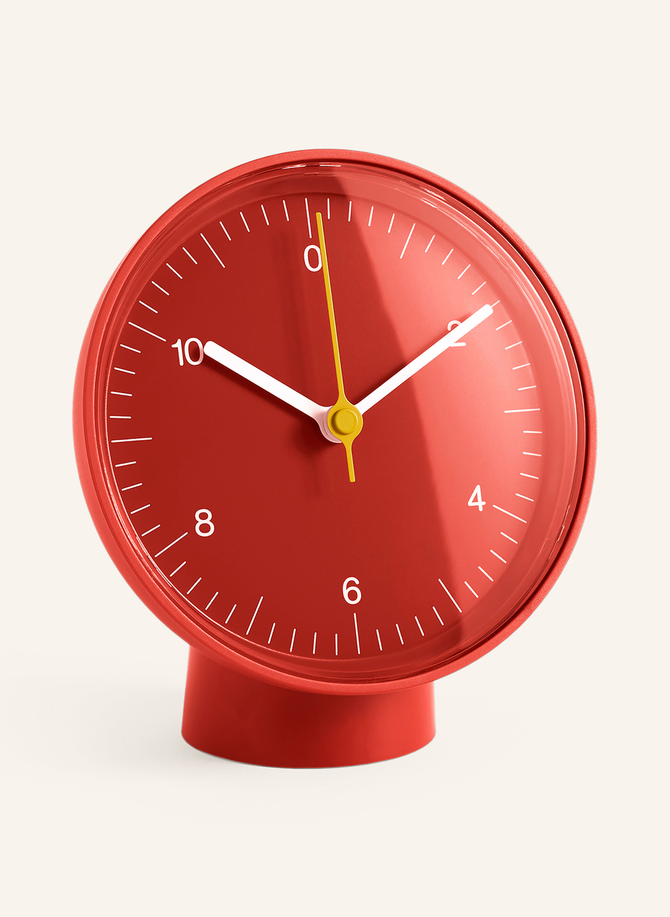 HAY zegar stołowy: CZERWONY