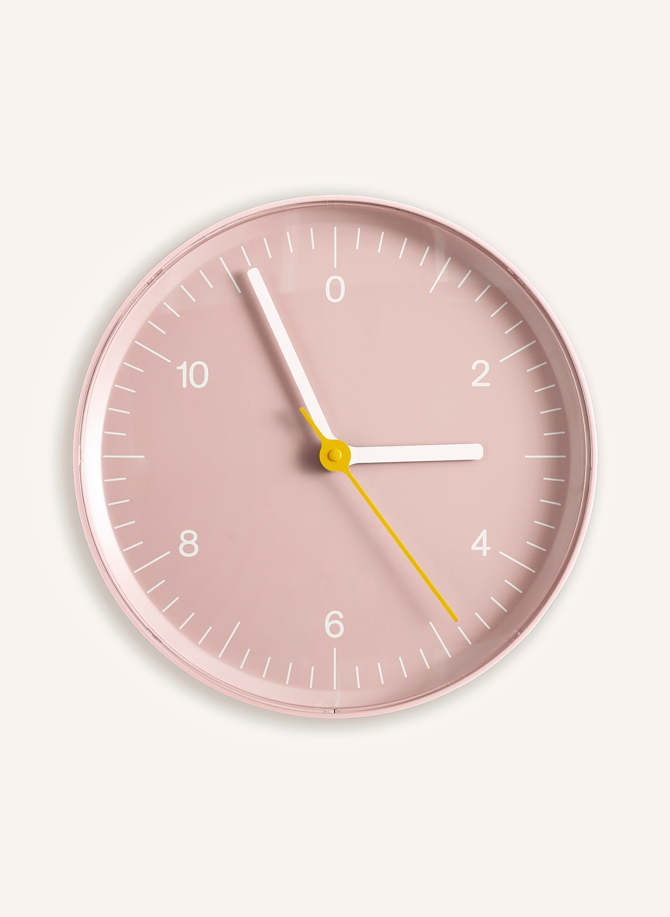 HAY Zegar ścienny: BLADORÓŻOWY