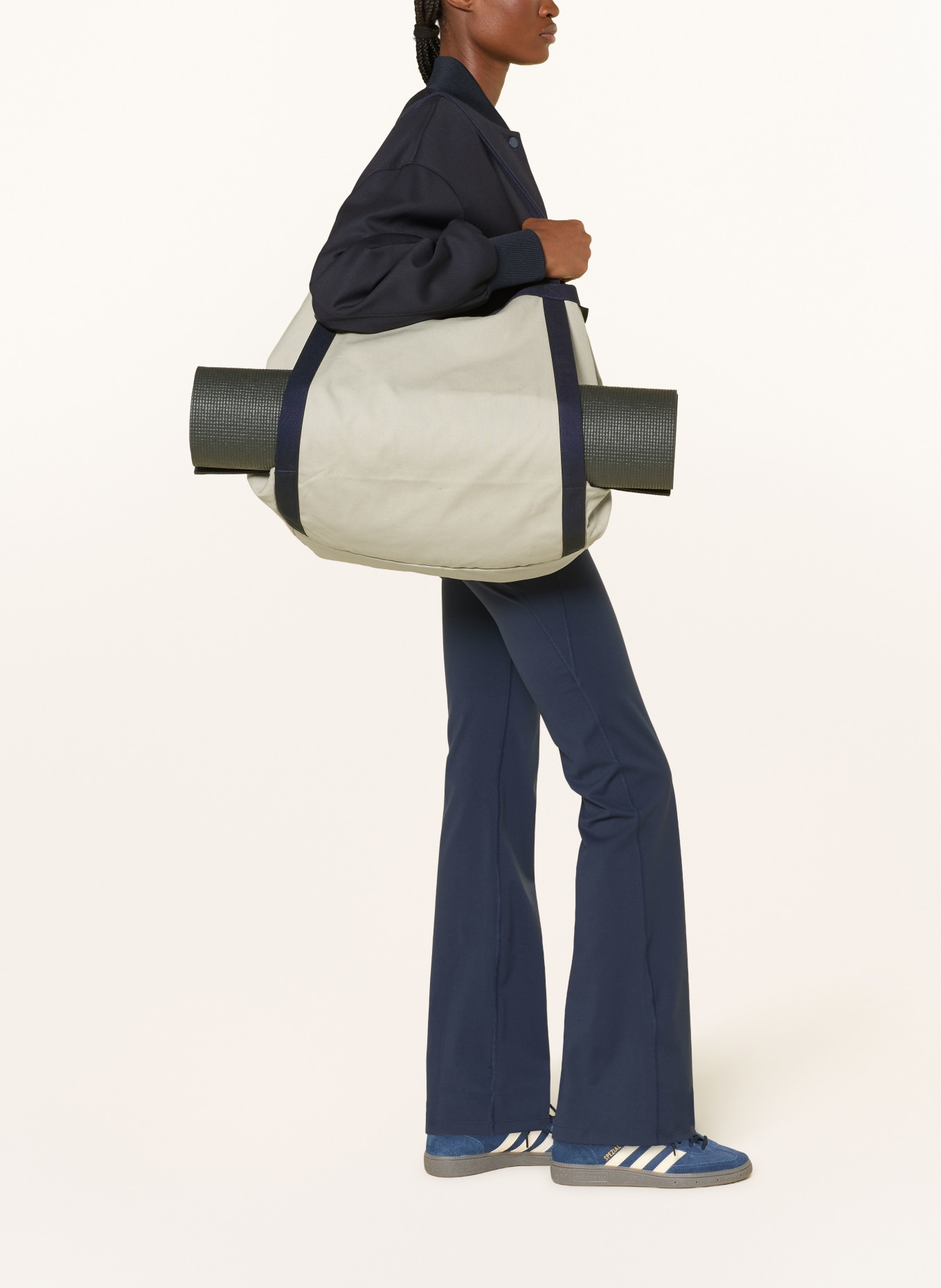 HAY Sporttas EVERYDAY MEDIUM: BEIGE / ZWART