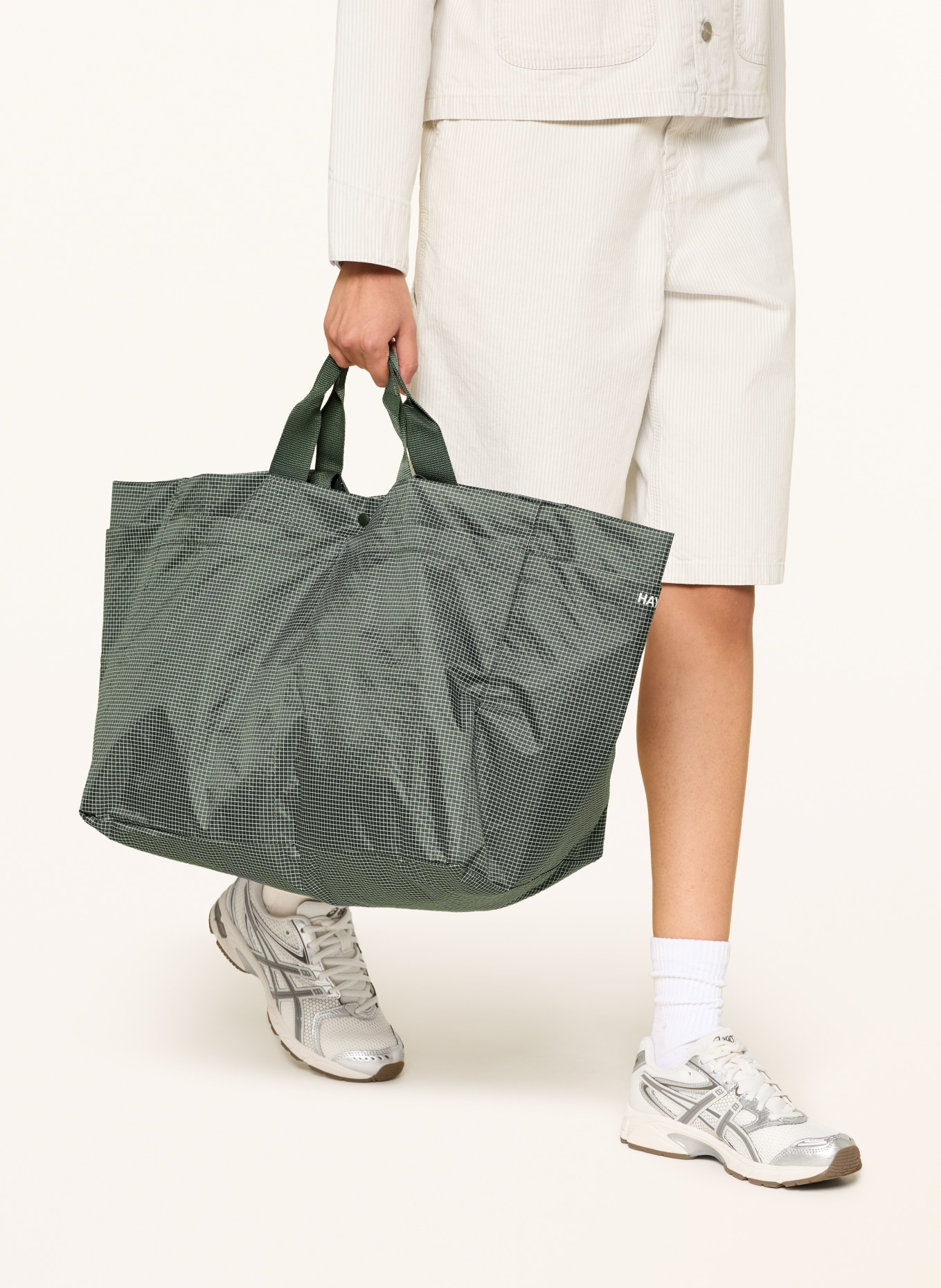 HAY Weekender: GROEN / WIT