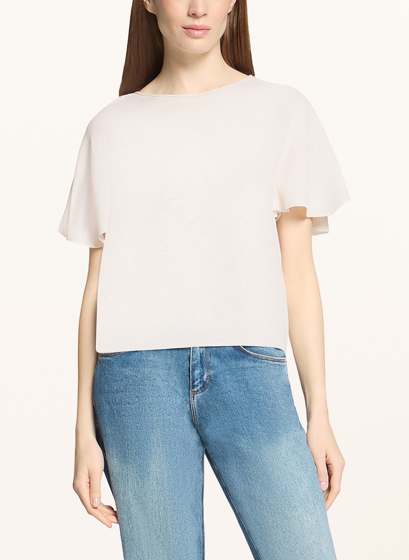 CARTOON Strickshirt: WEISS