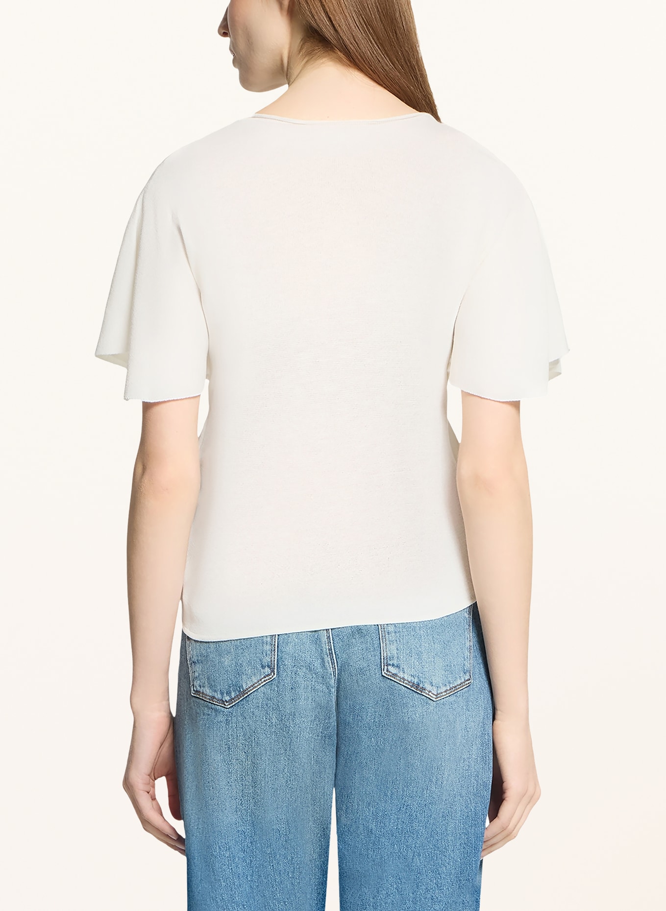 CARTOON Strickshirt: WEISS