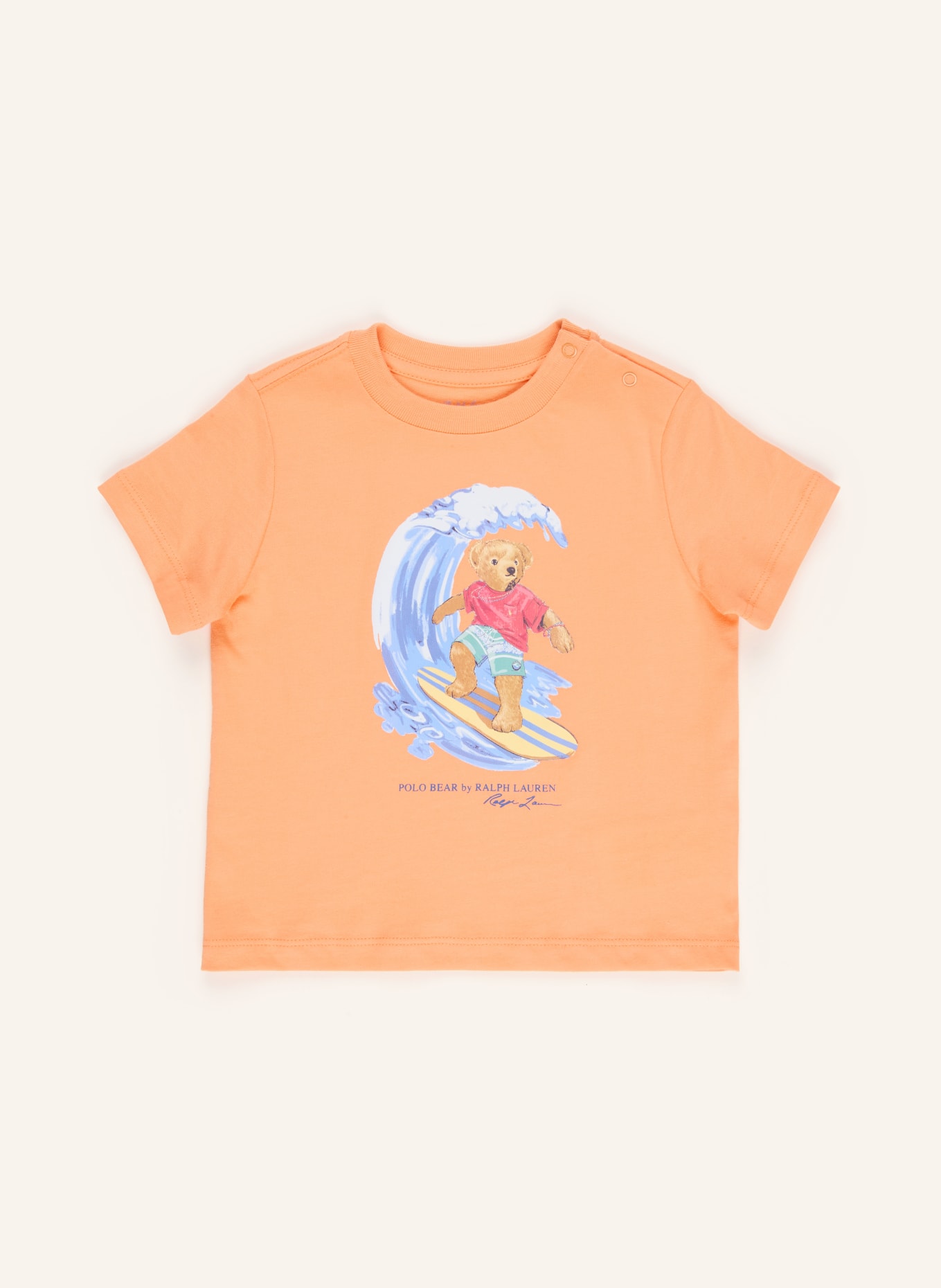 POLO RALPH LAUREN T-shirt: ORANJE / BLAUW