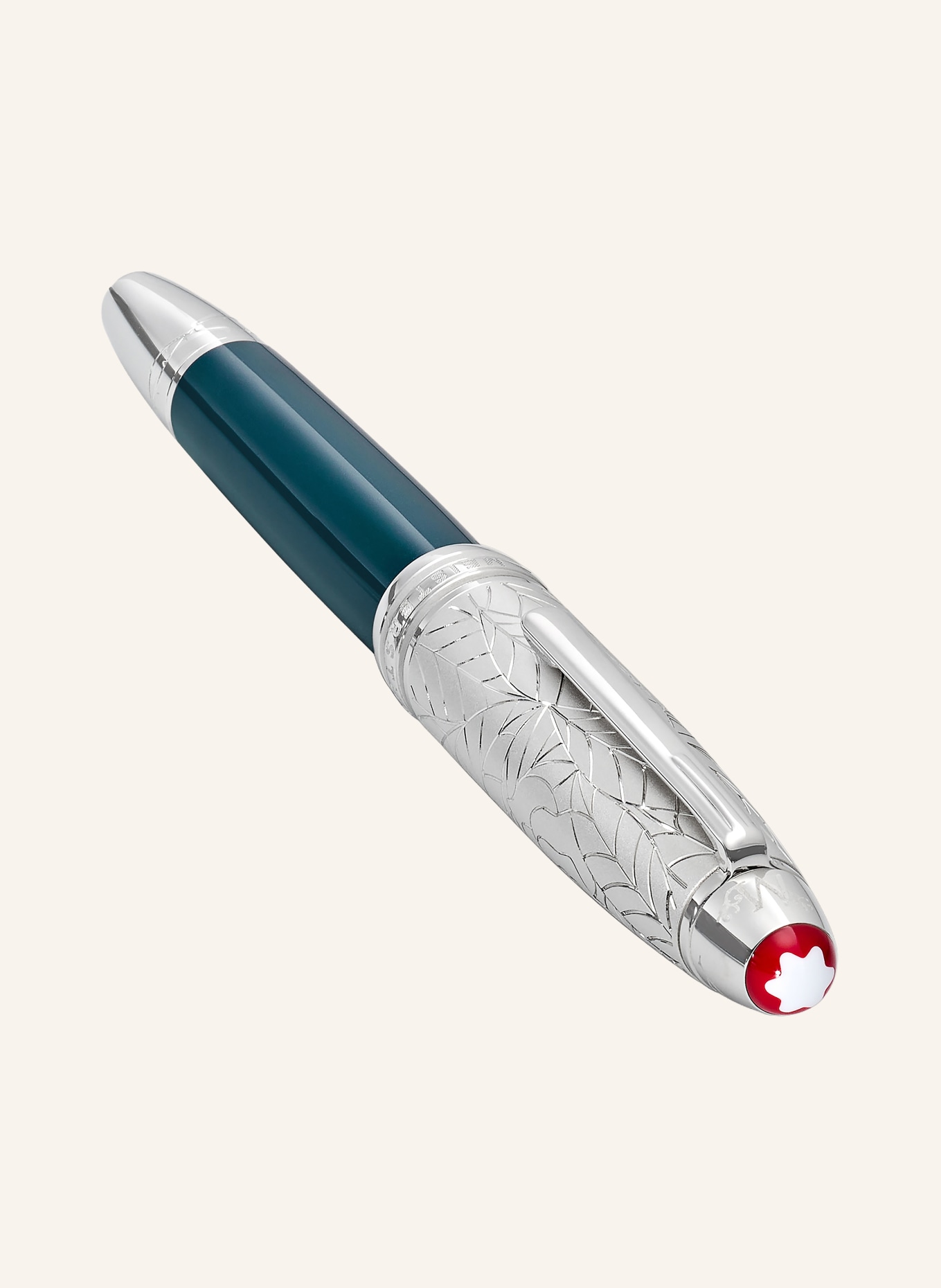 MONTBLANC Füllfederhalter MEISTERSTÜCK ROMEO & JULIET DOUÉ LEGRAND: BLAU / SILBER
