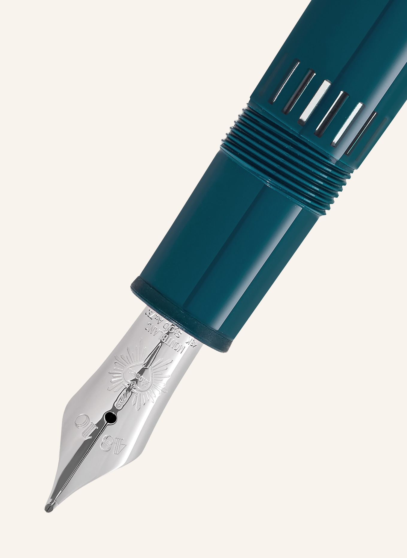 MONTBLANC Füllfederhalter MEISTERSTÜCK ROMEO & JULIET DOUÉ LEGRAND: BLAU / SILBER