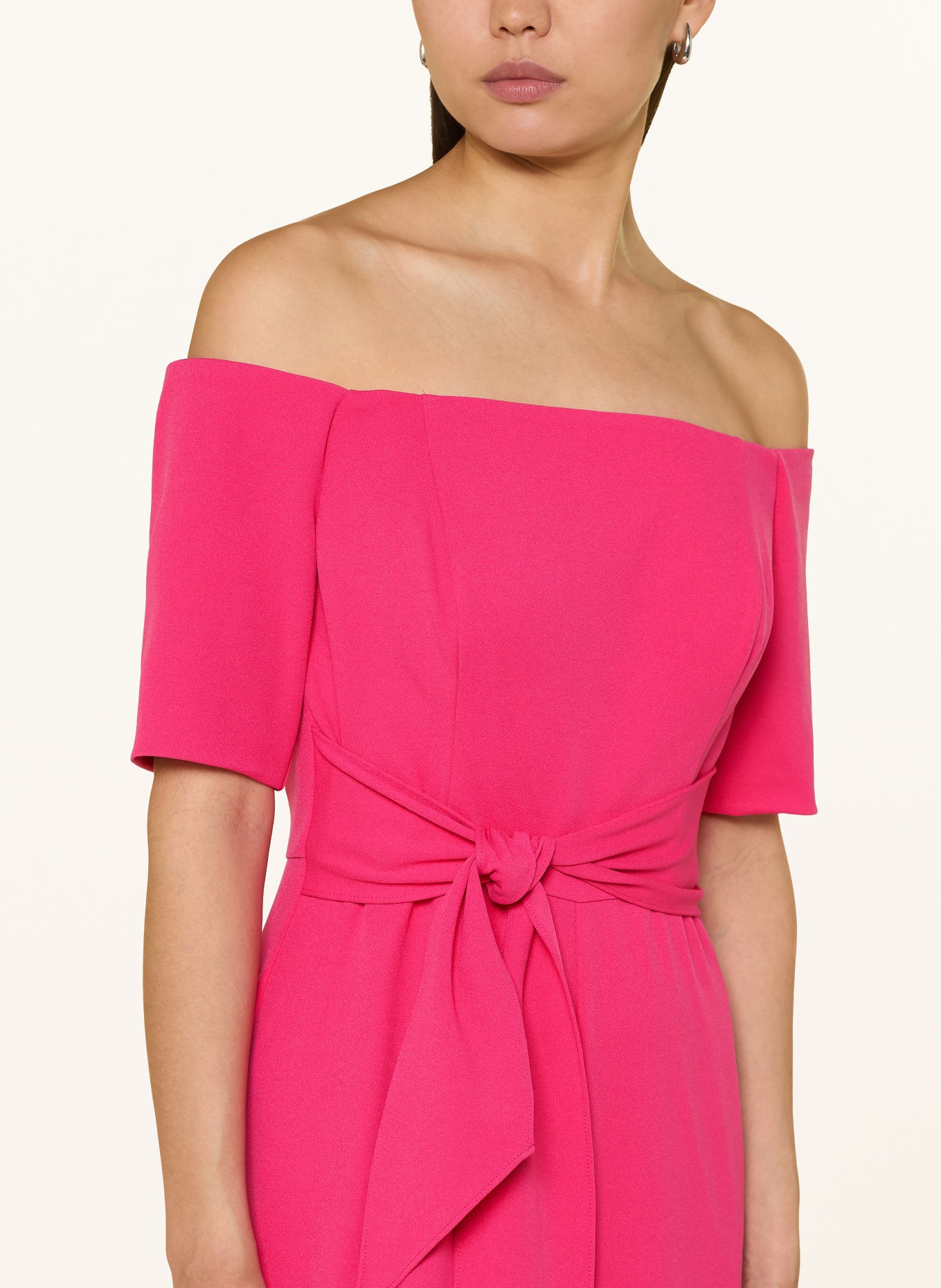 ADRIANNA PAPELL Off-Shoulder-Jumpsuit: PINK
