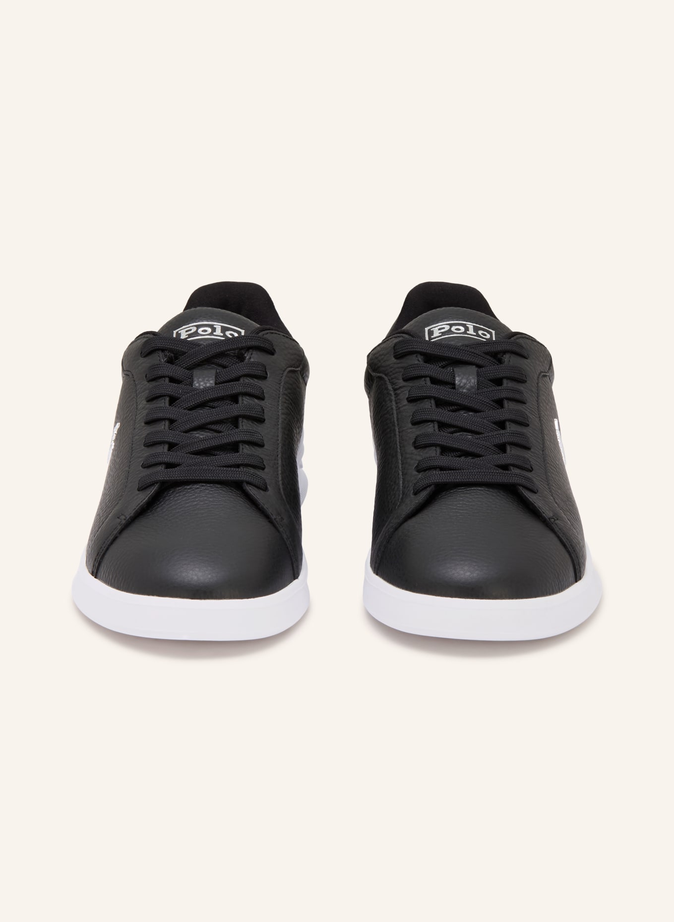 POLO RALPH LAUREN Sneaker: SCHWARZ
