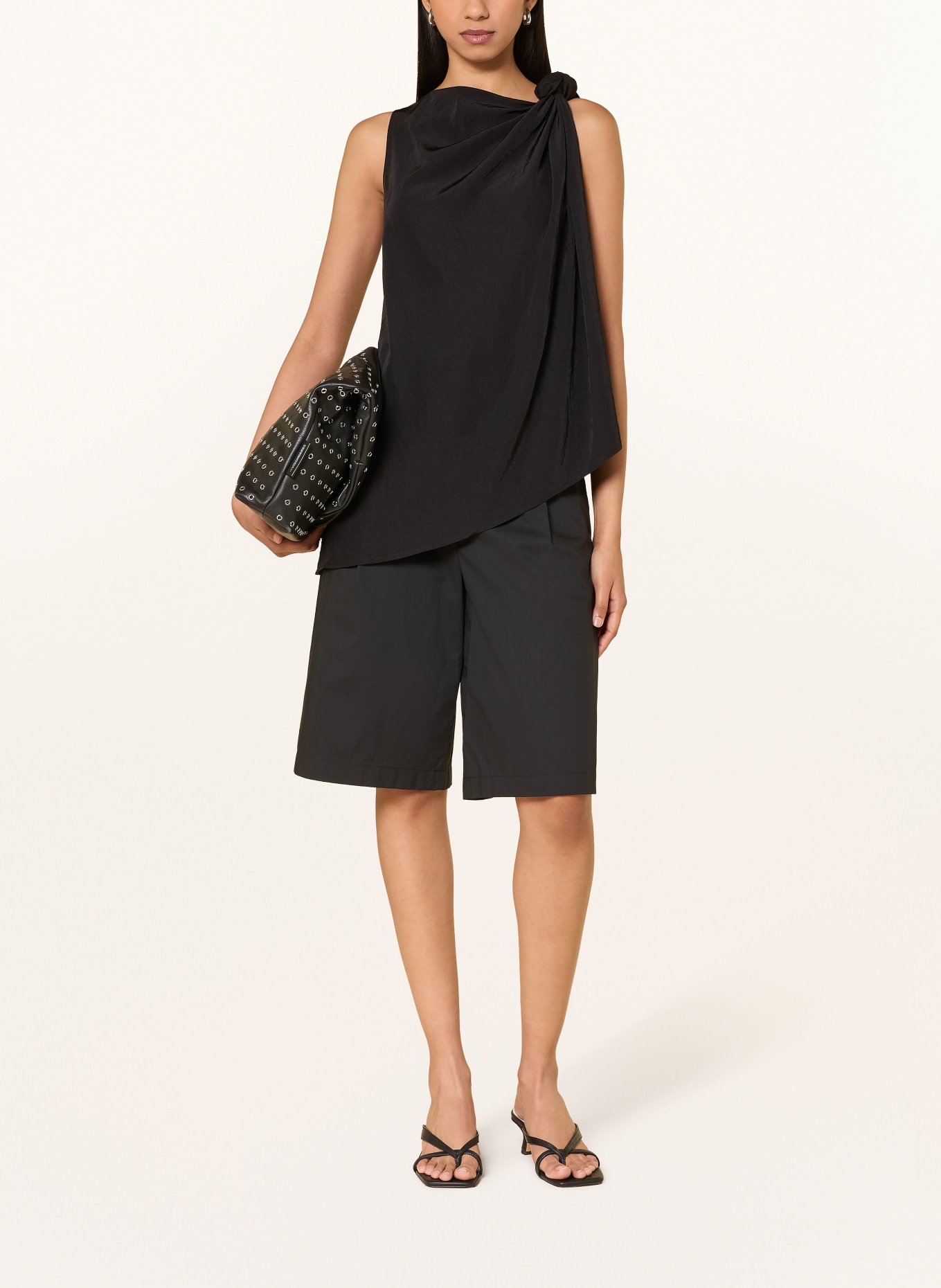 ELEH Blusentop: SCHWARZ