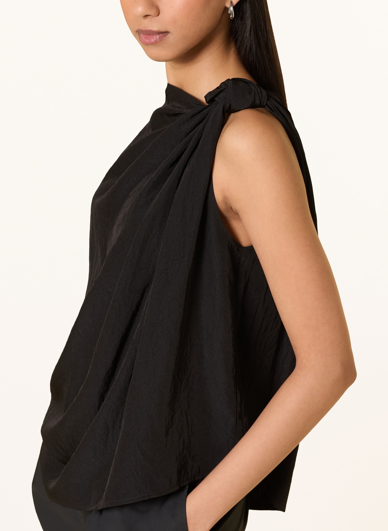 ELEH Blusentop: SCHWARZ