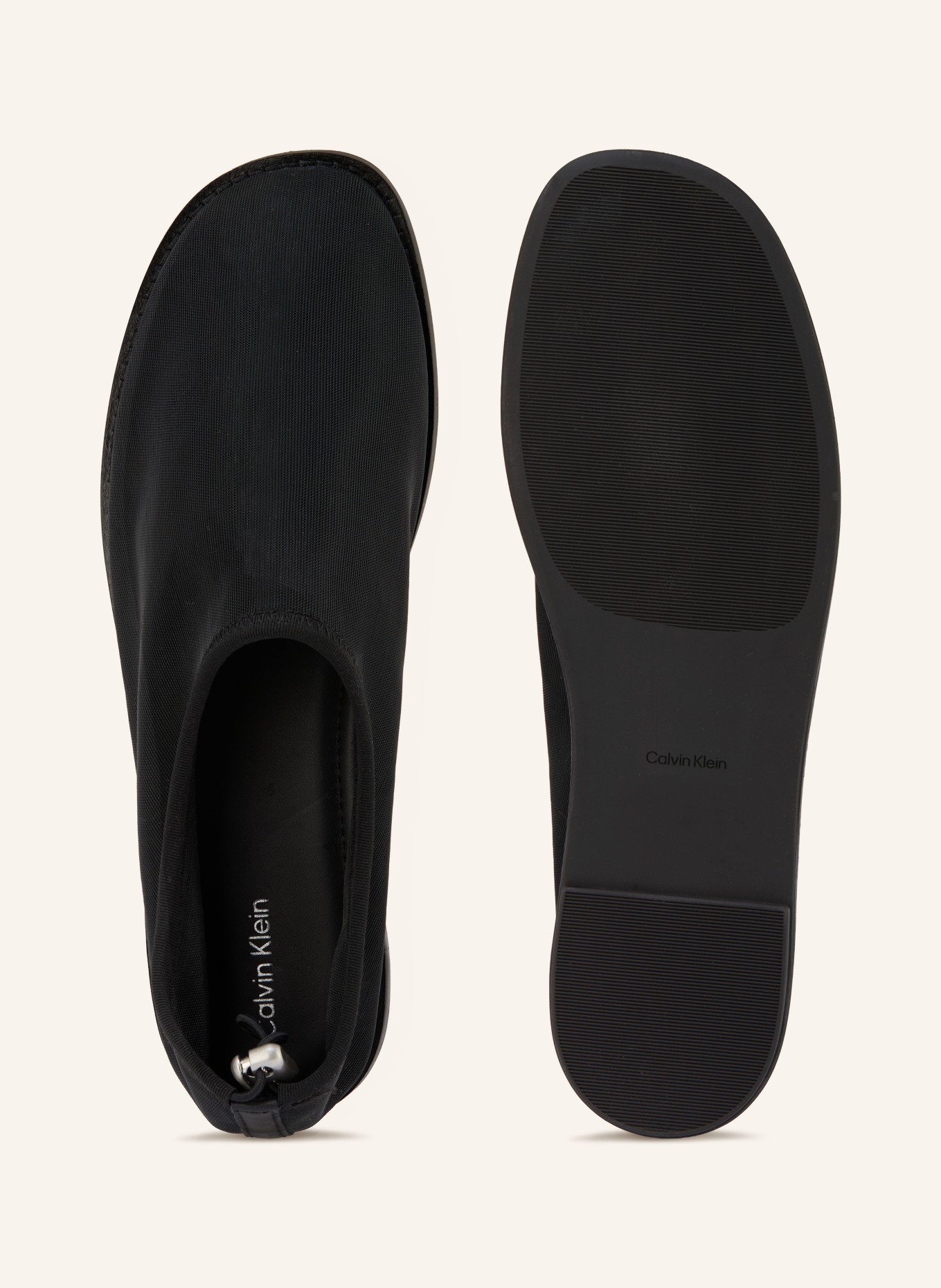 Calvin Klein Ballerinas: SCHWARZ