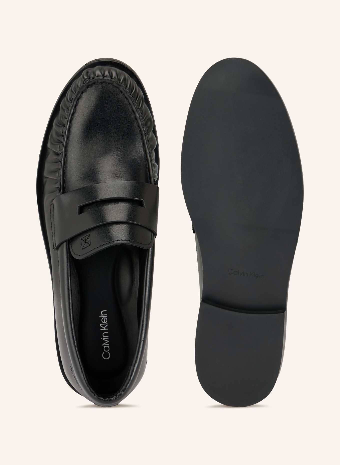 Calvin Klein Penny-Loafer: SCHWARZ