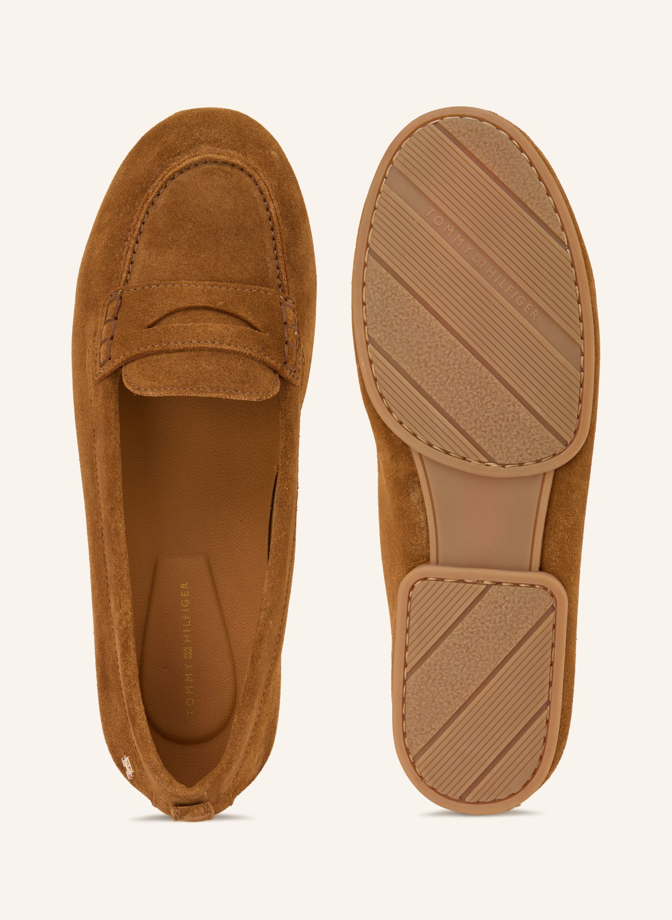 TOMMY HILFIGER Penny-Loafer: COGNAC