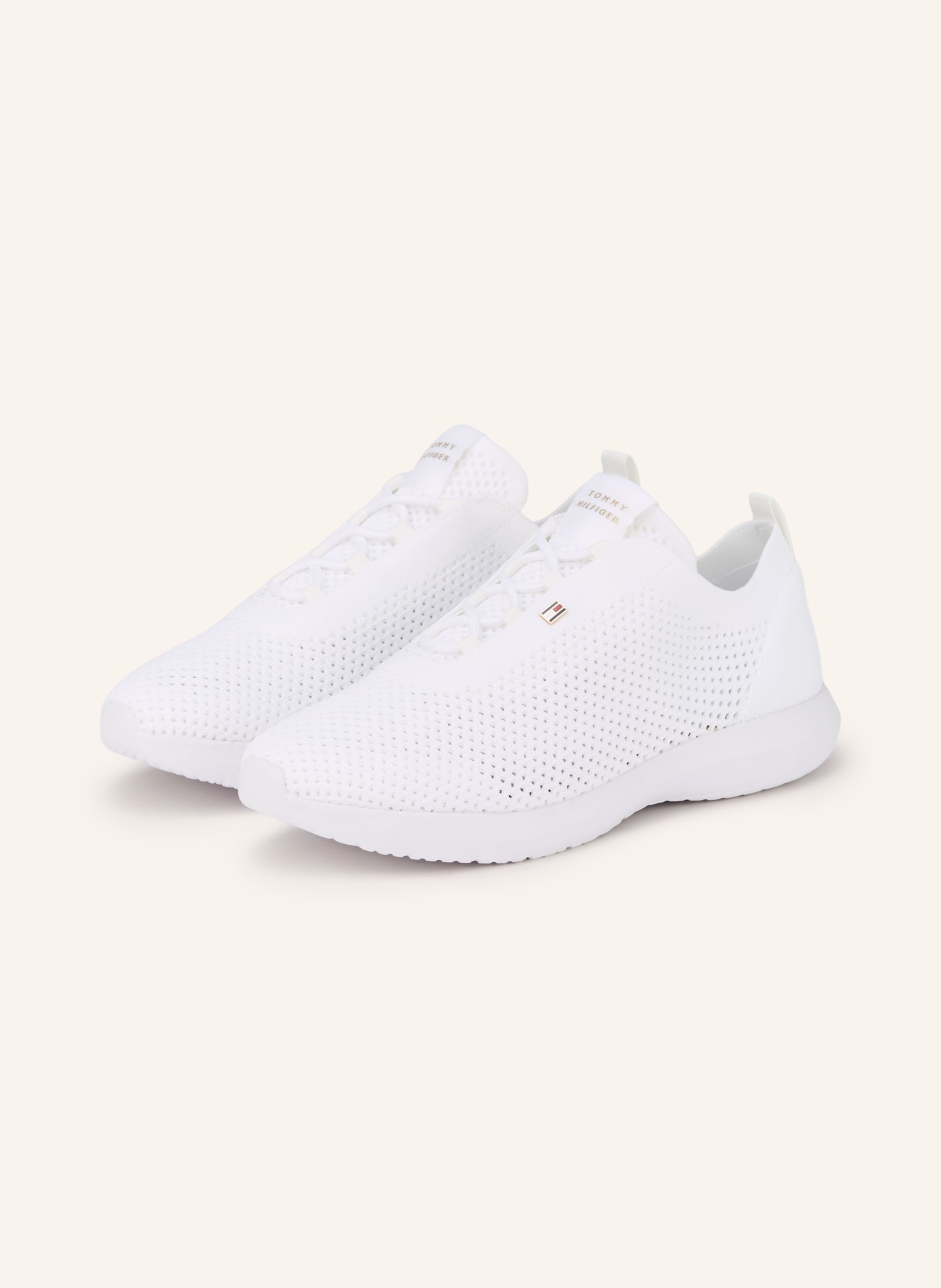 TOMMY HILFIGER Baskets: BLANC