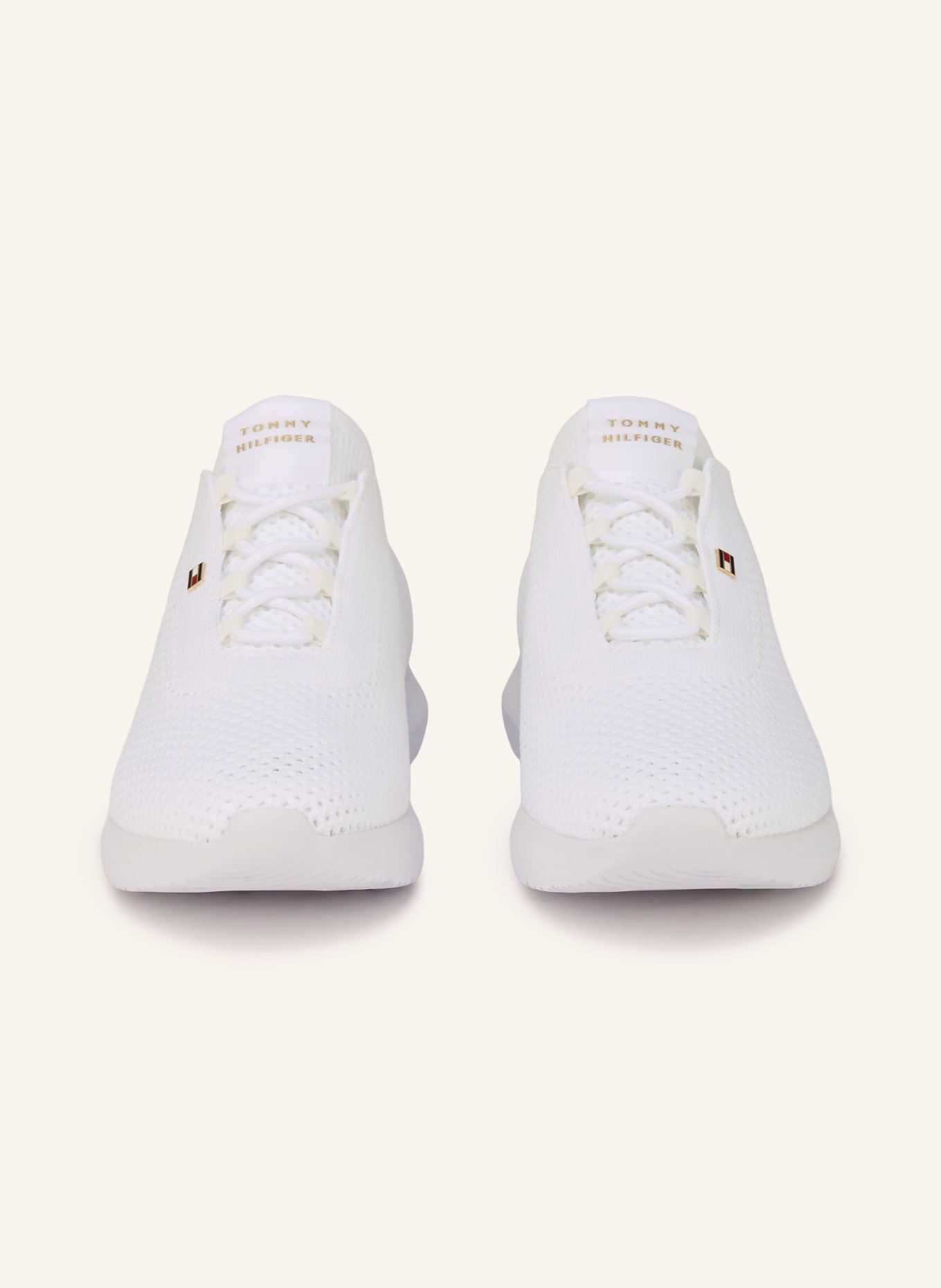 TOMMY HILFIGER Baskets: BLANC