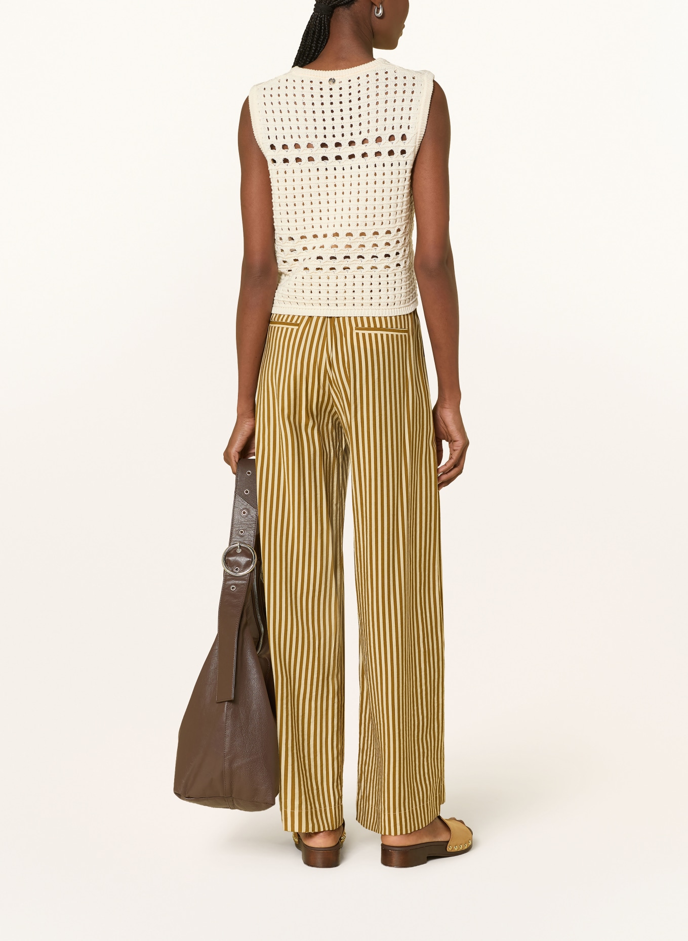 SUNCOO Broek JORYS: CAMEL / OLIJF