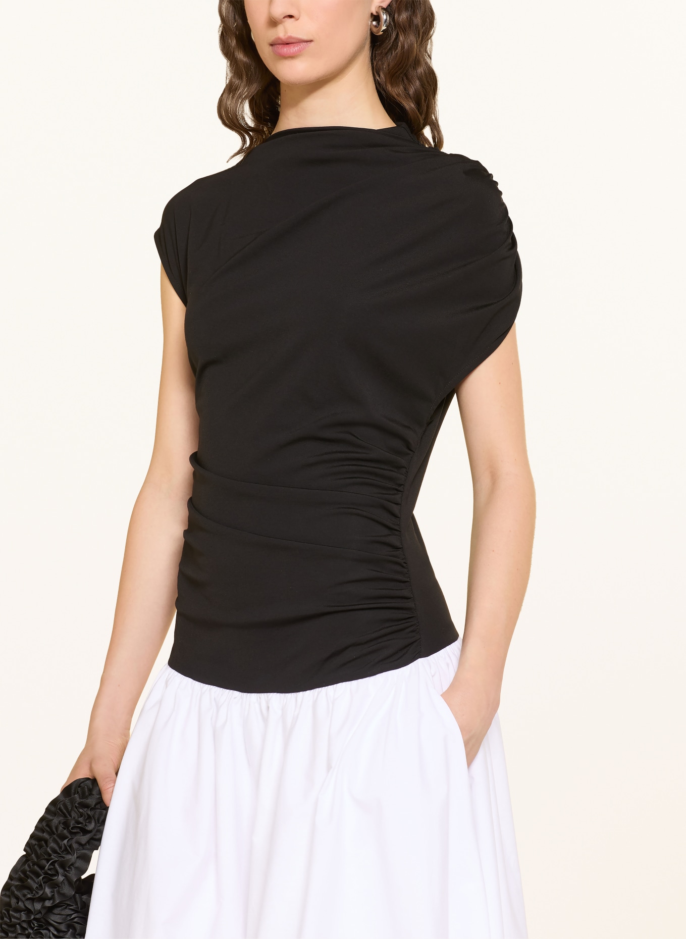 ESTHÉ Jurk: ZWART / WIT