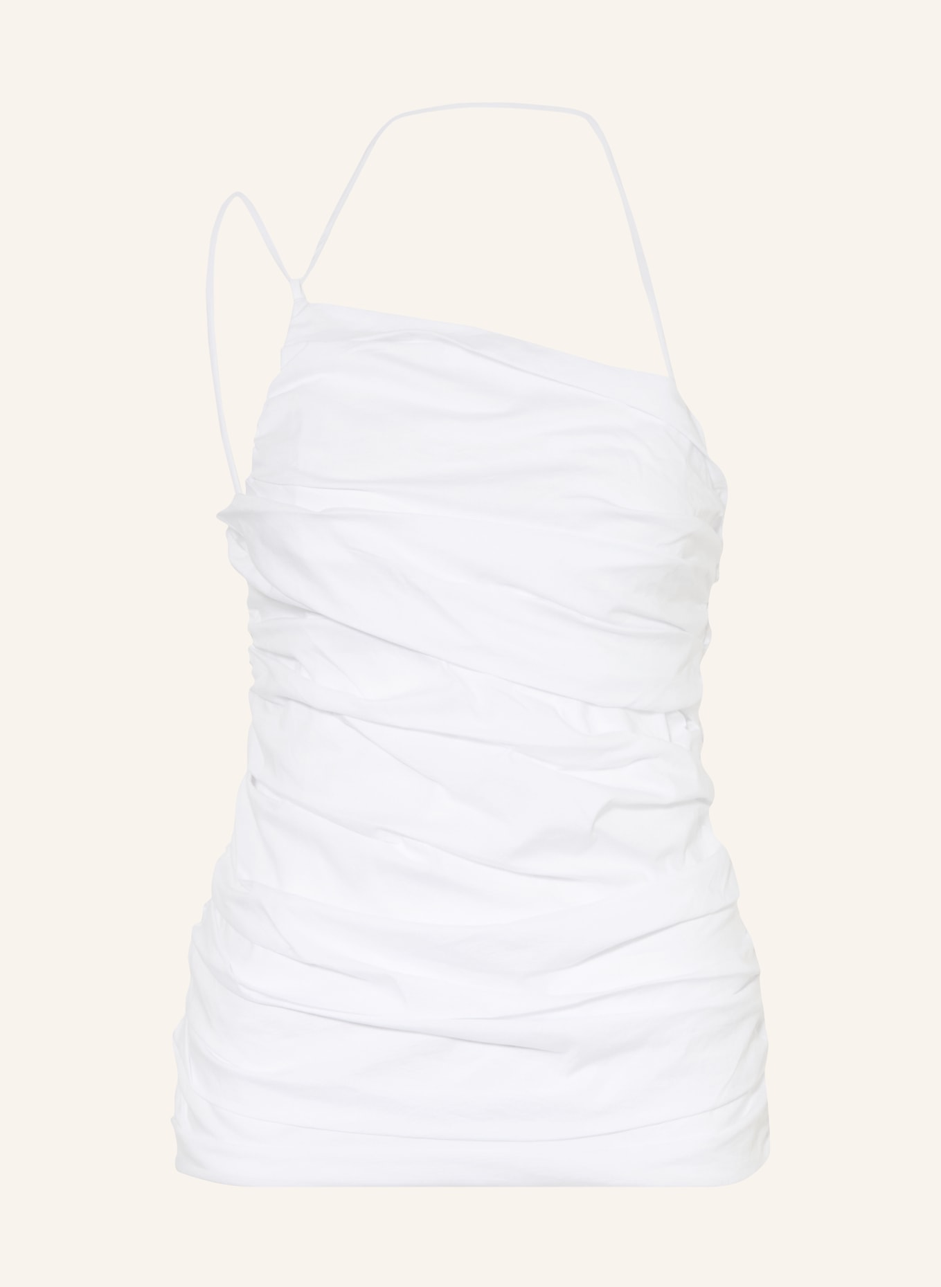 ESTHÉ One-shoulder top: WHITE