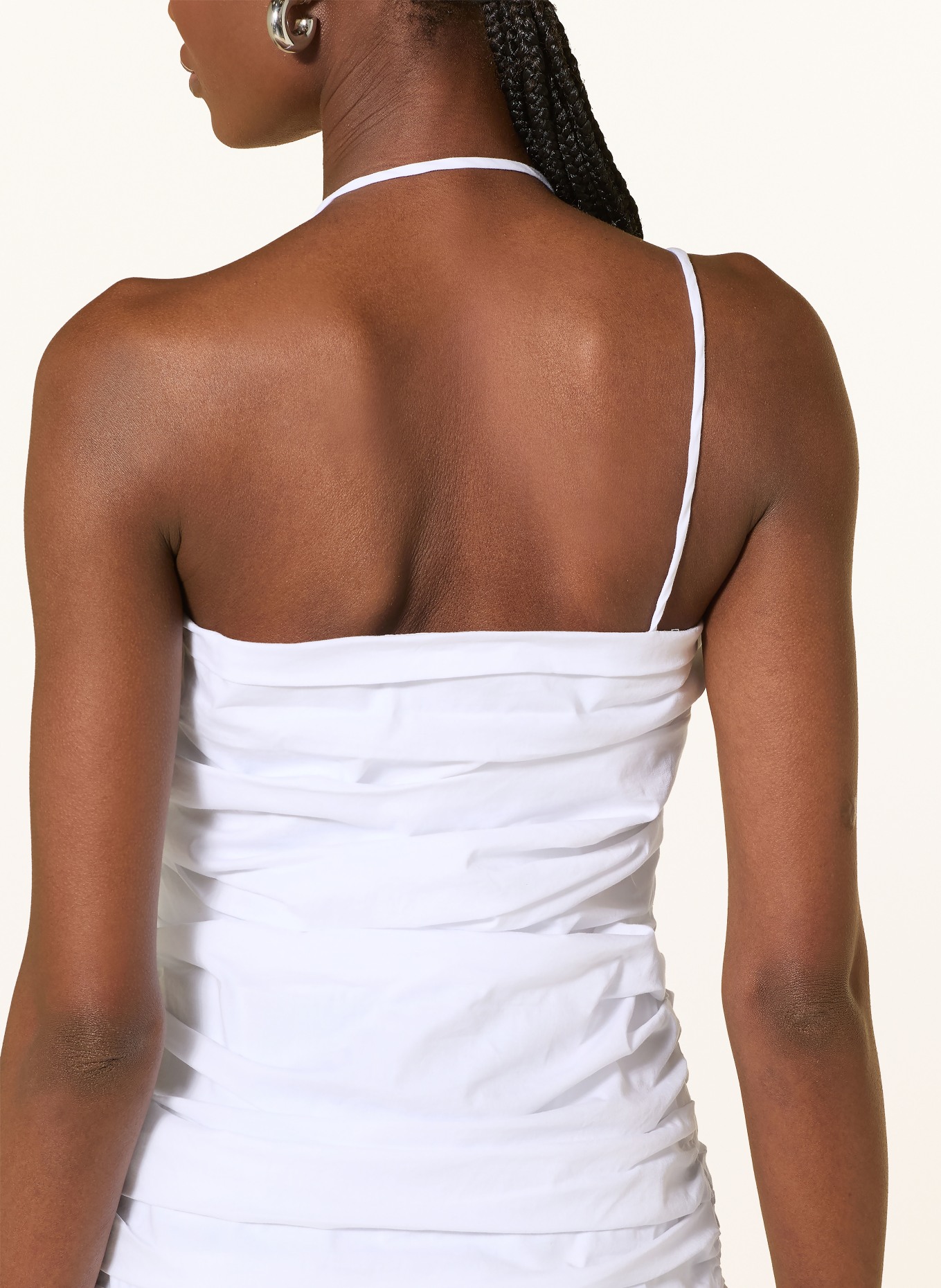 ESTHÉ One-shoulder top: WHITE