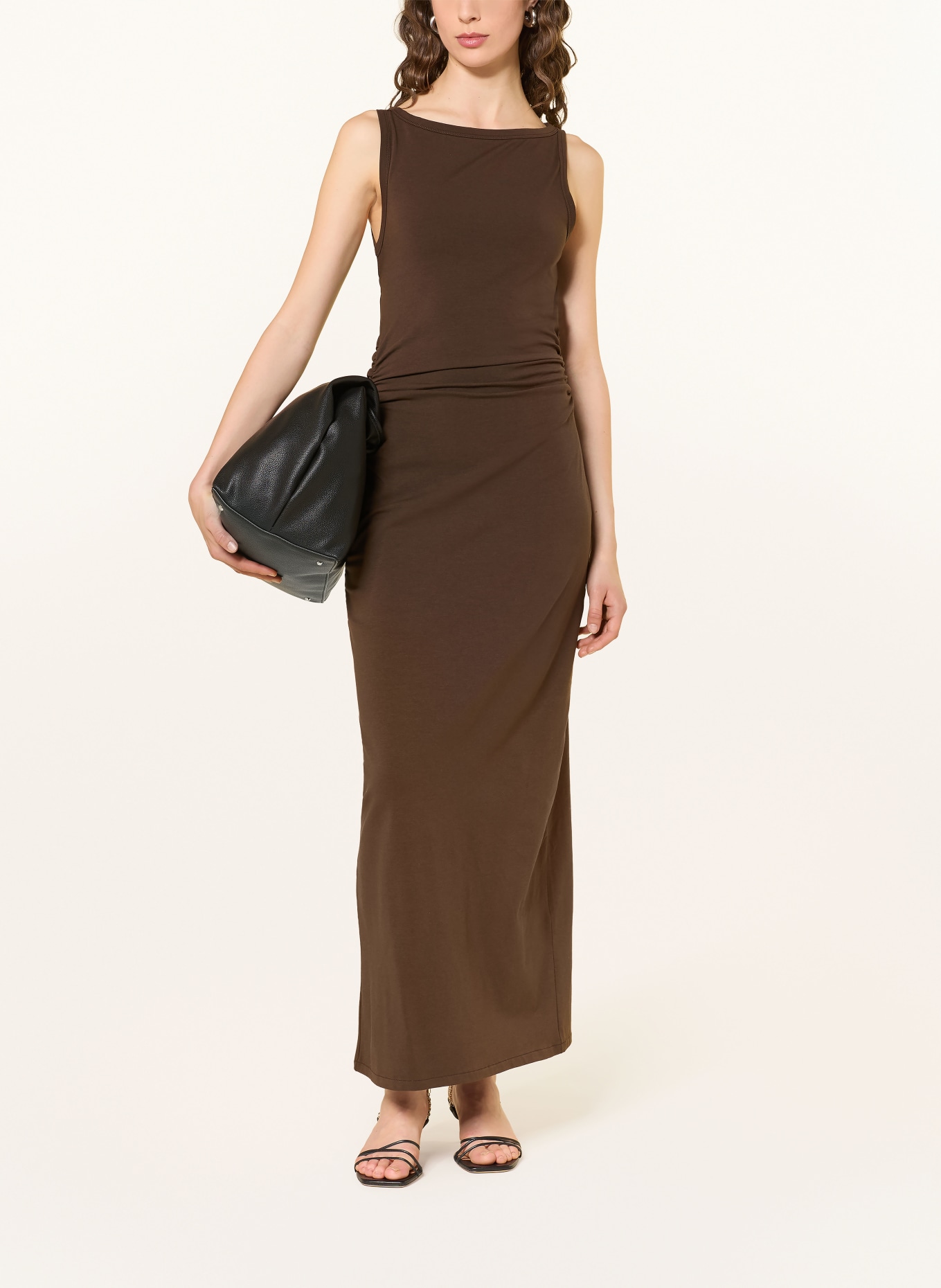 ESTHÉ Kleid TWIST OPEN: DUNKELBRAUN