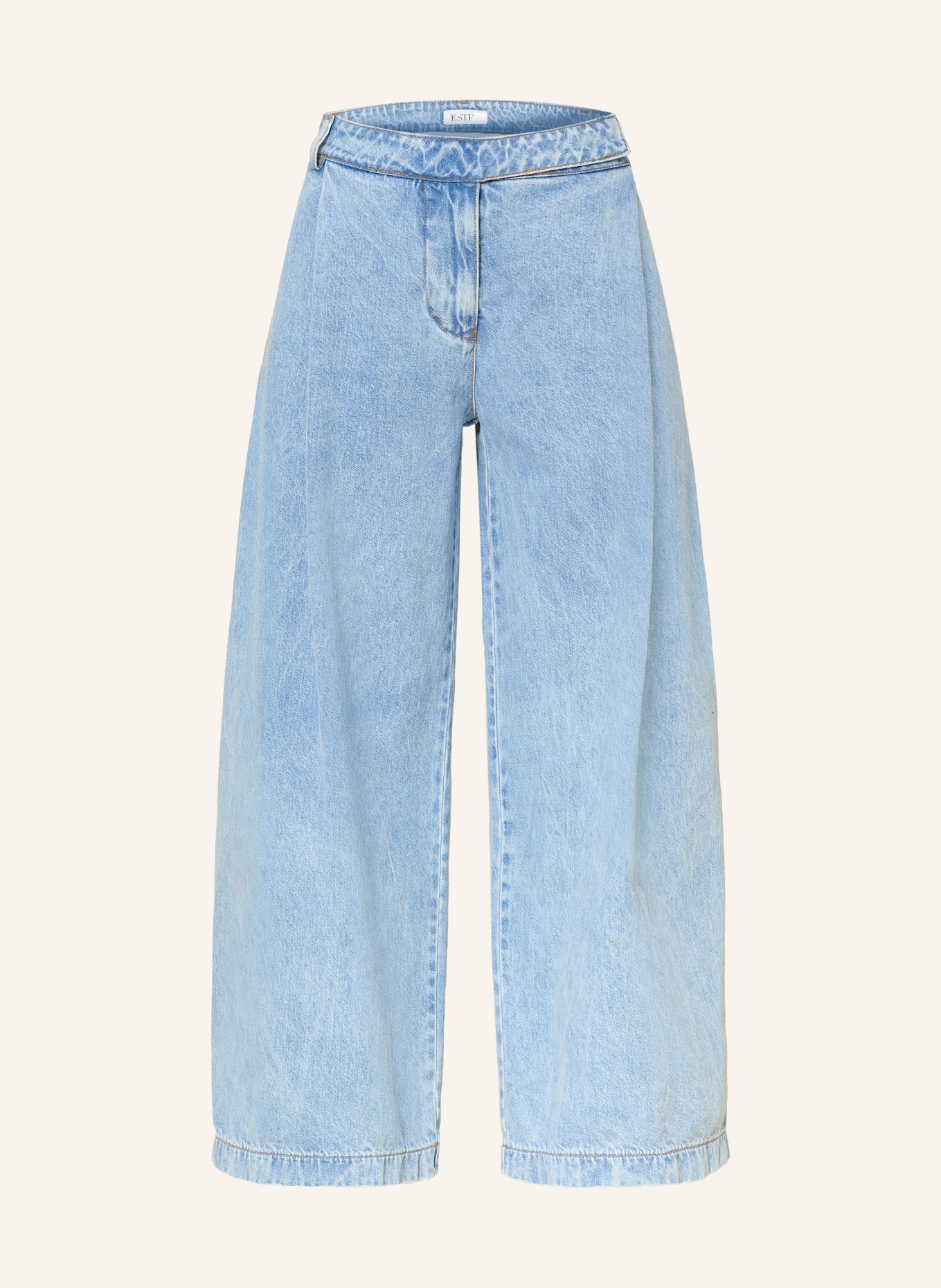 ESTHÉ Džíny s širokými nohavicemi: BLUE DENIM