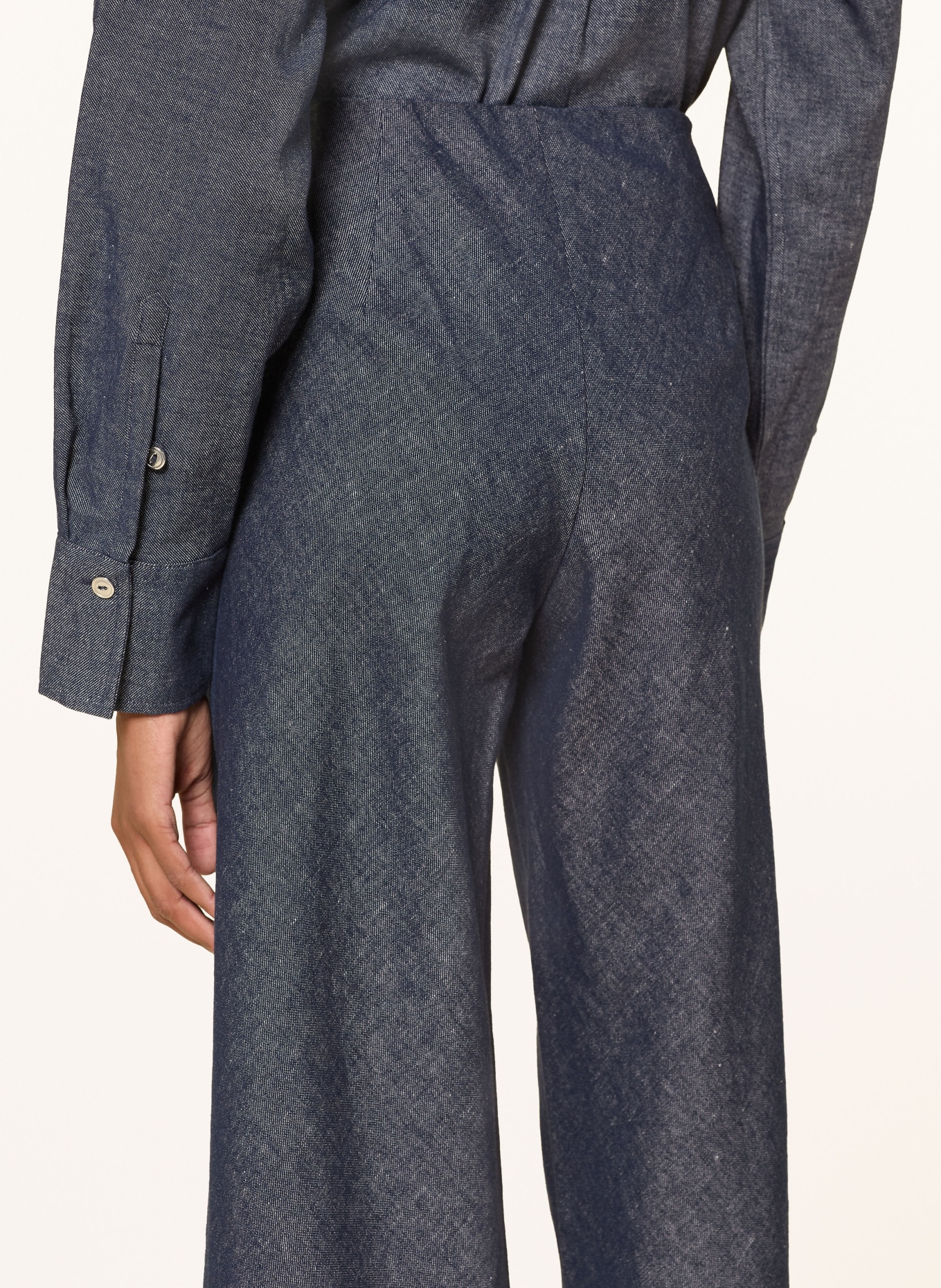 VINCE Dżinsy z szerokimi nogawkami COLETTE: 402IND INDIGO