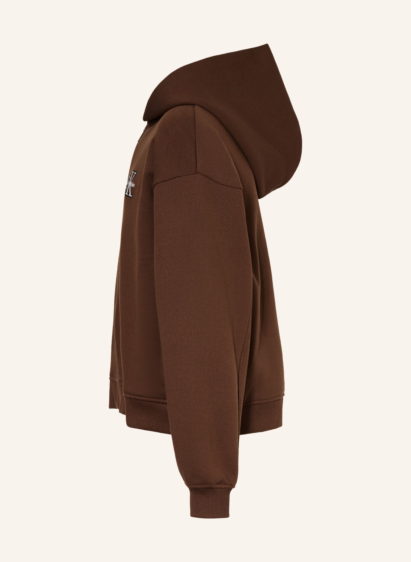 Calvin Klein Mikina: HNĚDÁ