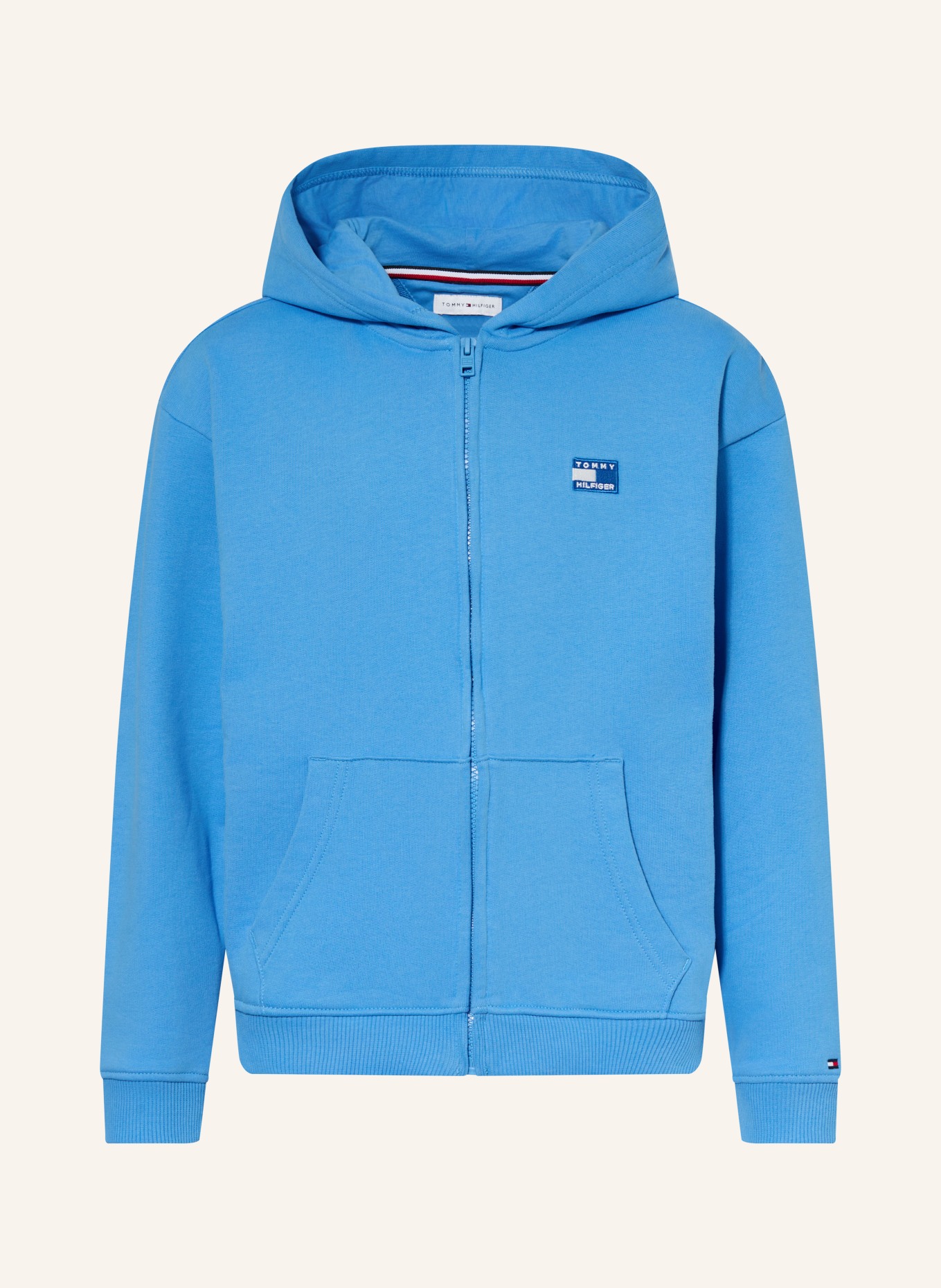 TOMMY HILFIGER Sweatjacke: BLAU