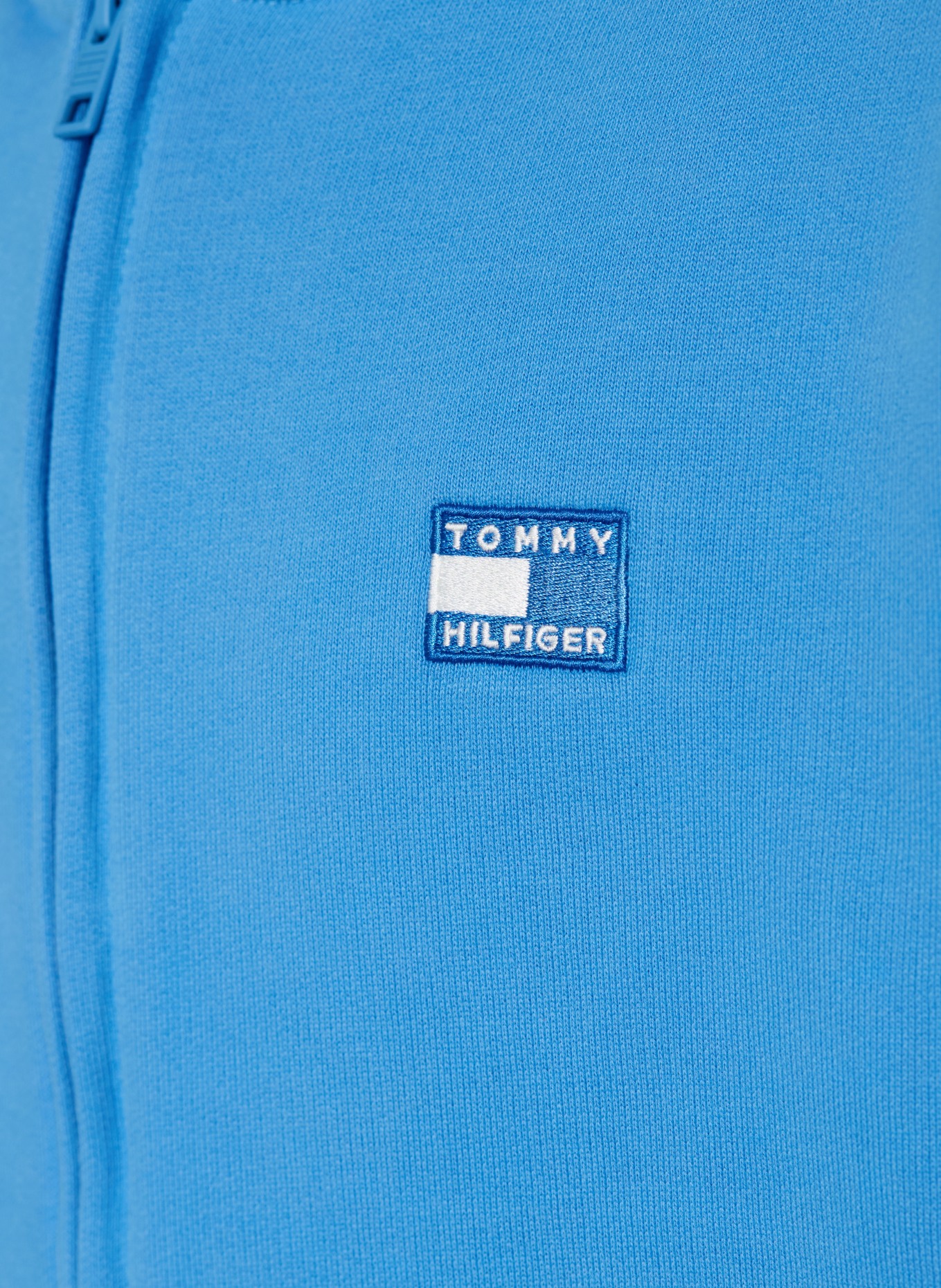 TOMMY HILFIGER Sweatjacke: BLAU