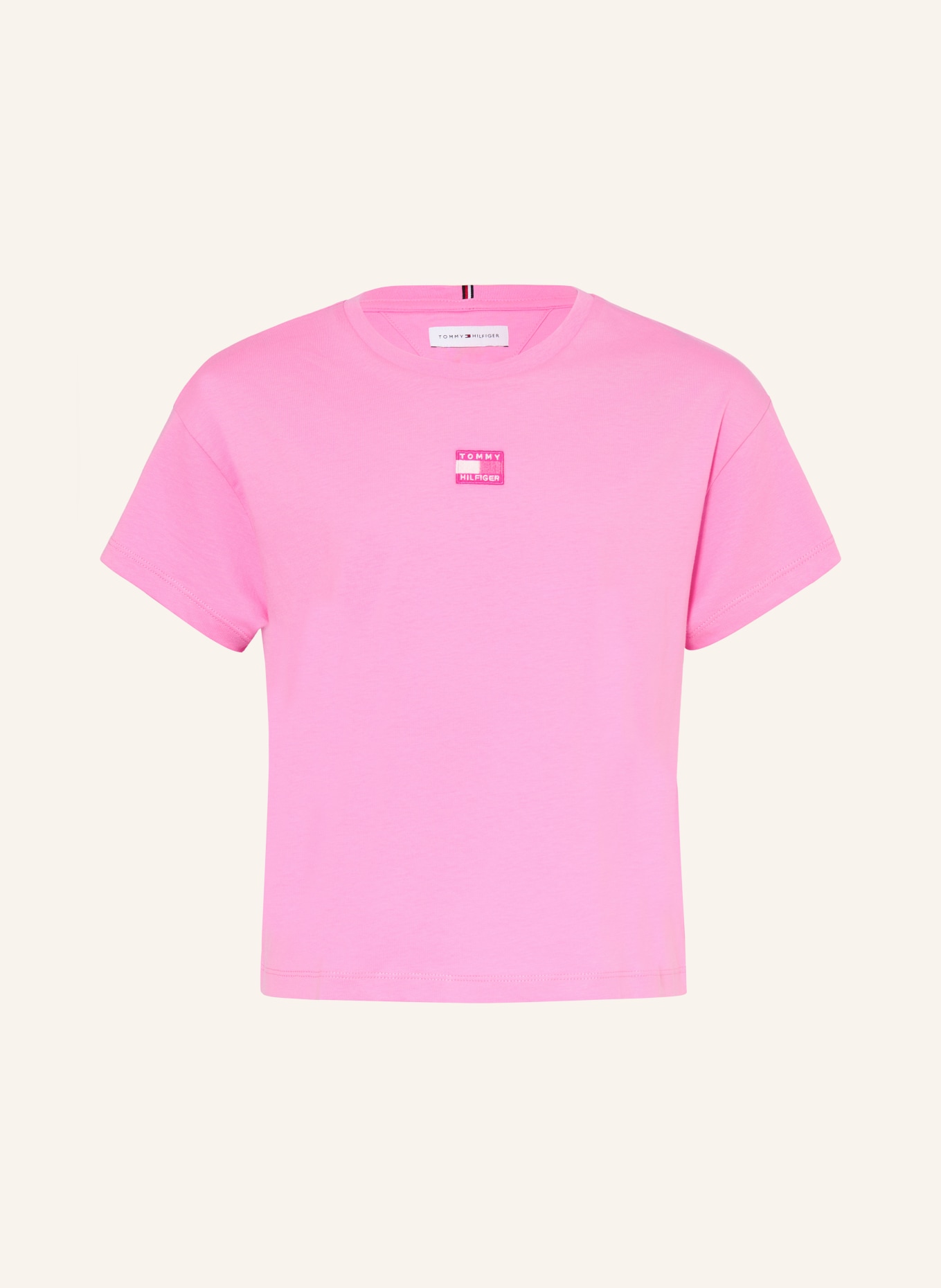 TOMMY HILFIGER T-Shirt: PINK