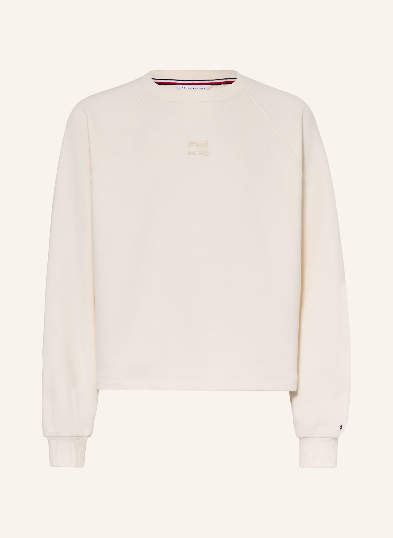TOMMY HILFIGER Sweatshirt: CREME