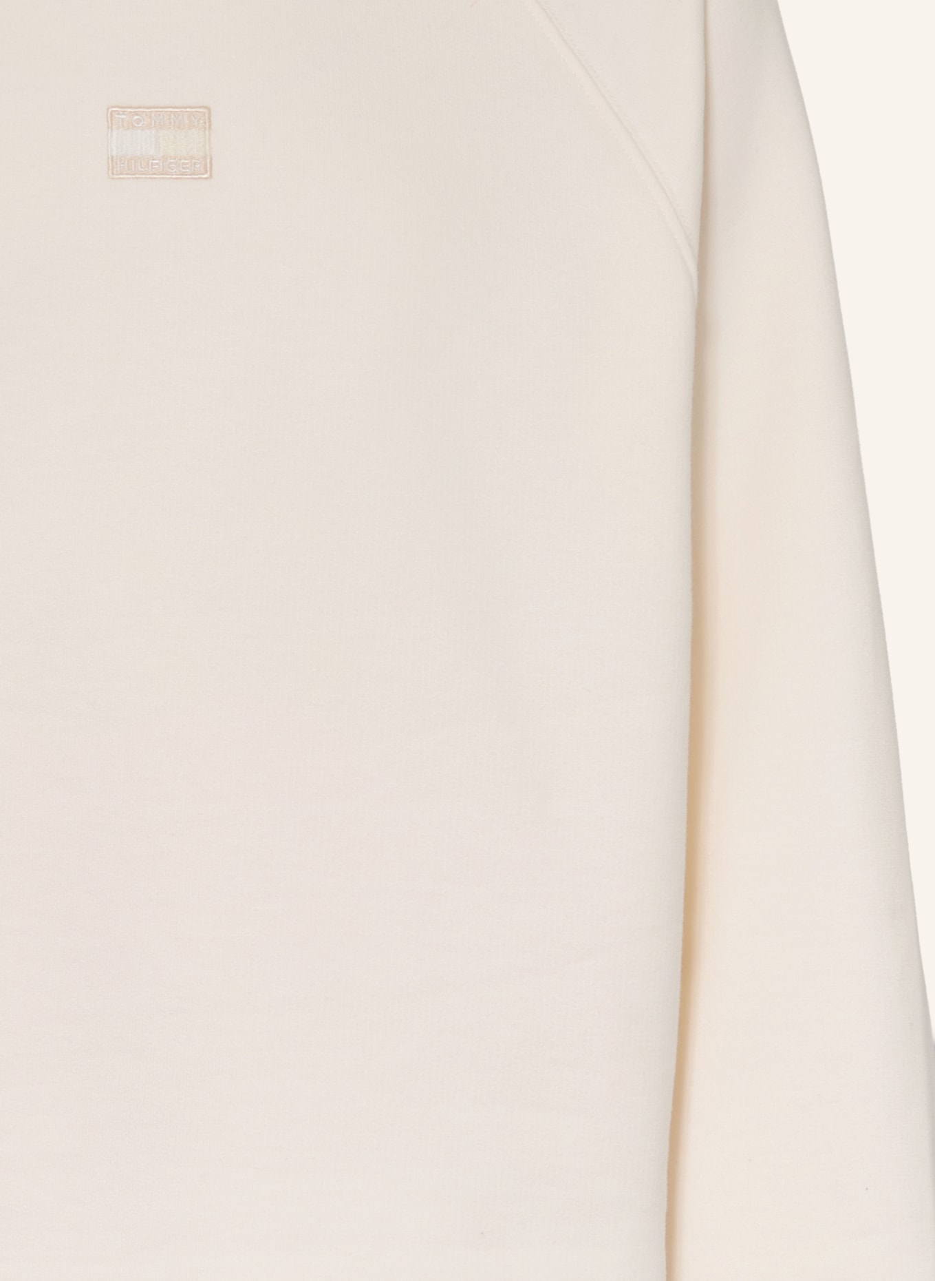 TOMMY HILFIGER Sweatshirt: CREME