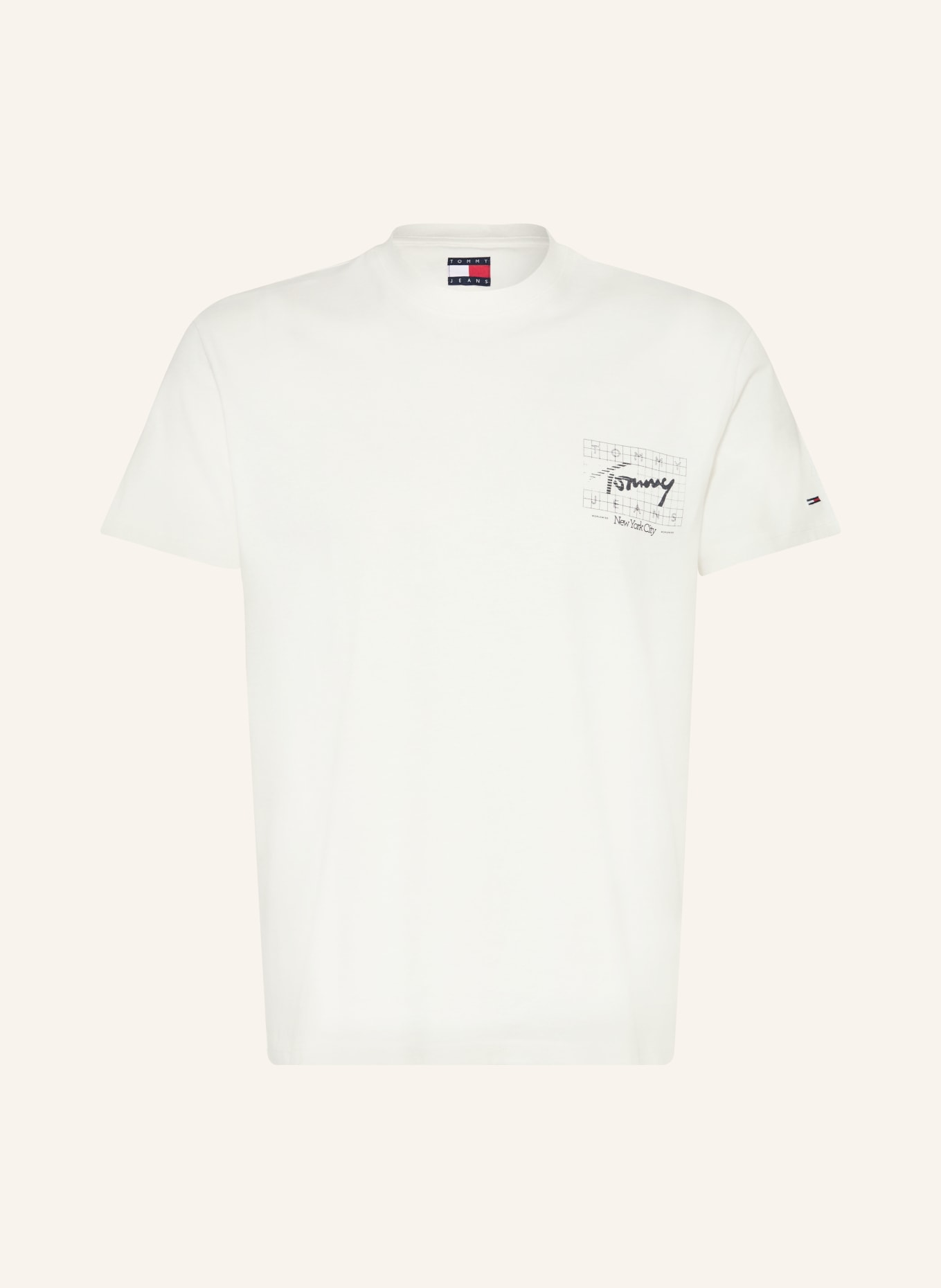 TOMMY JEANS T-Shirt: WEISS